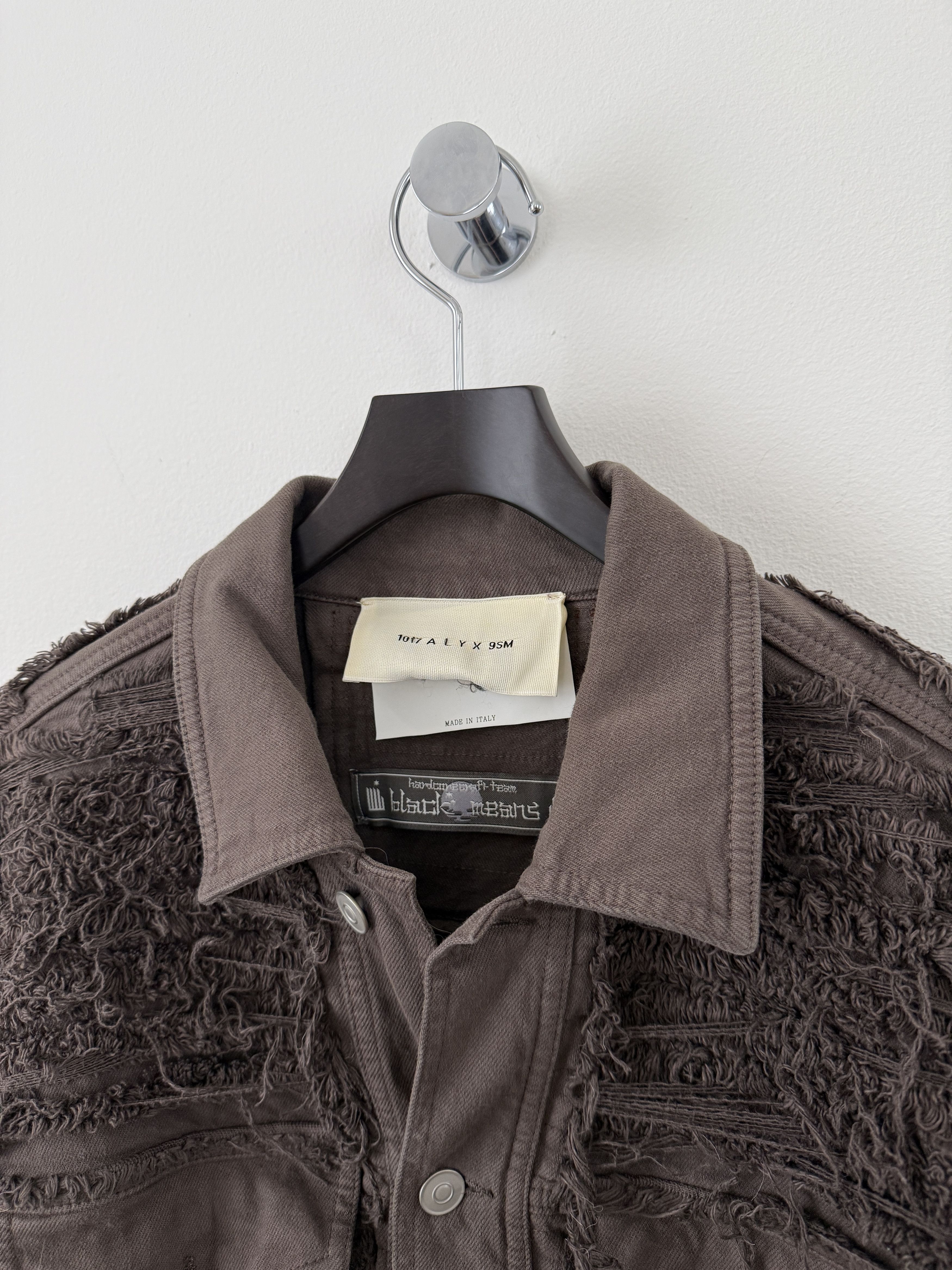 1017 ALYX 9SM × Blackmeans Distressed Denim Jacket Size US L / EU 52-54 / 3 - 6 Thumbnail