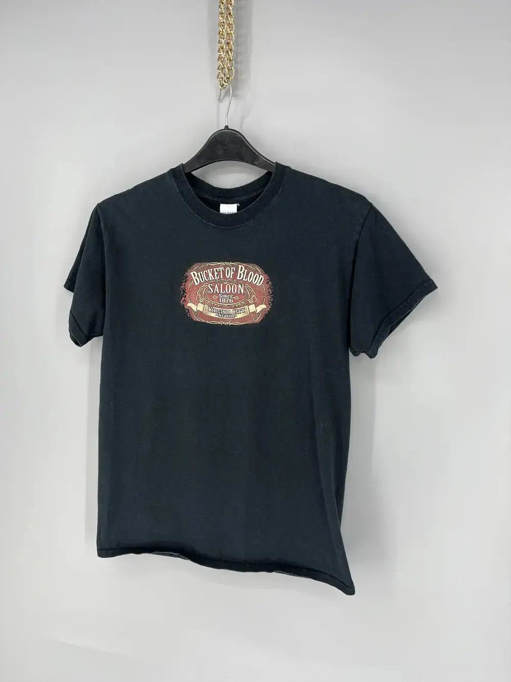 Band Tees Vintage Motorcycle Faded Bucket Of Blood Saloon M Nevada Size US M / EU 48-50 / 2 - 5 Thumbnail