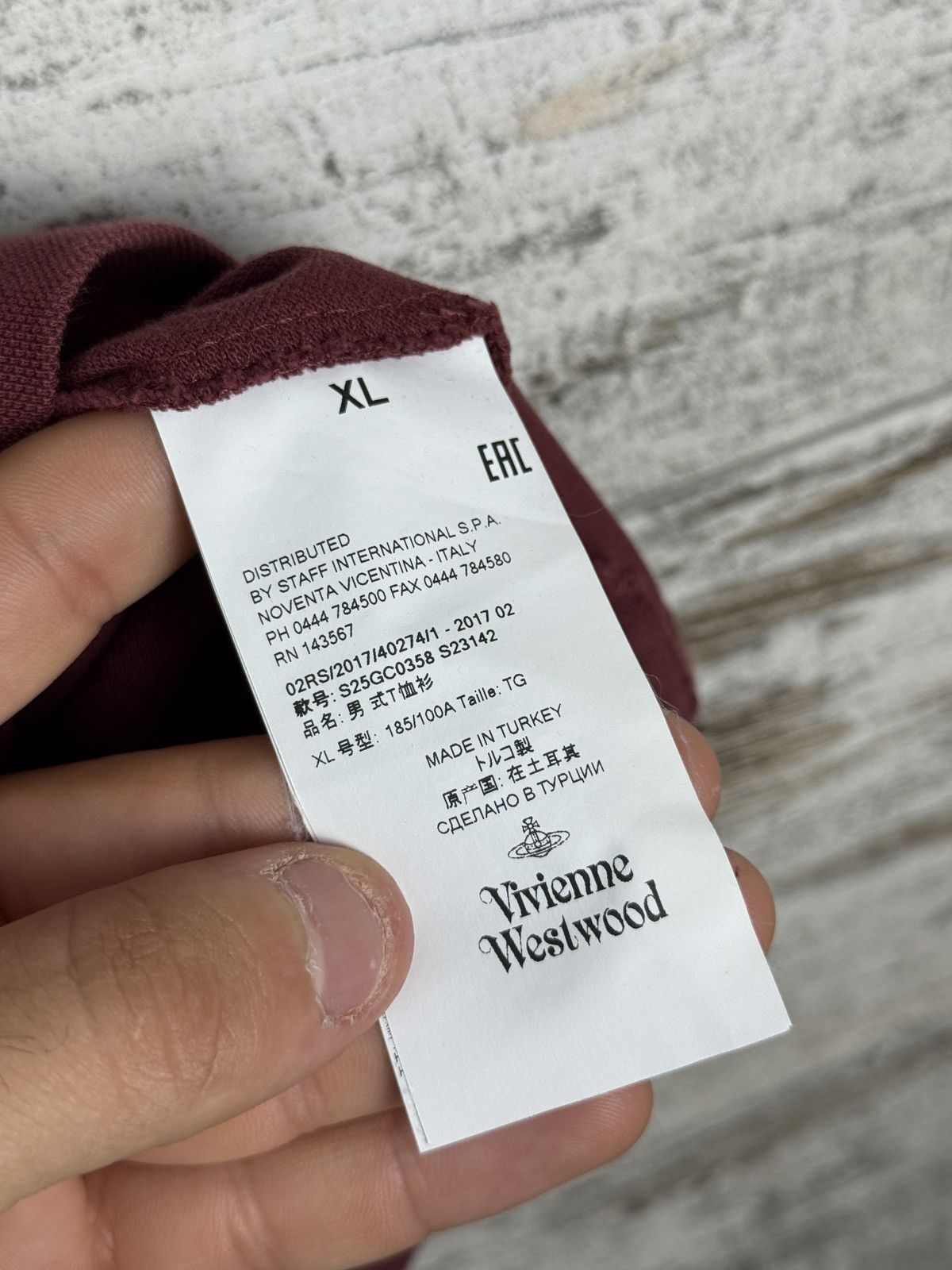 Vintage × Vivienne Westwood Mens Vintage Vivienne Westwood T-shirt logo tee luxury y2k Size US XL / EU 56 / 4 - 13 Thumbnail