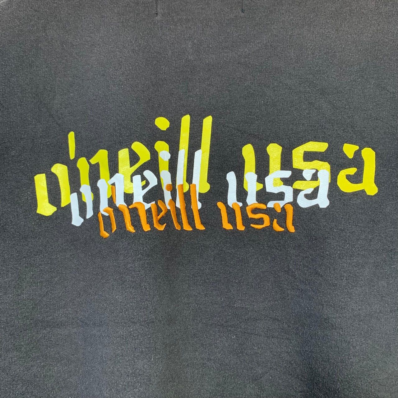 O'Neill Rare Vintage Sunfaded 90s Oneill USA Spell Out Sweatshirt Size US M / EU 48-50 / 2 - 9 Thumbnail