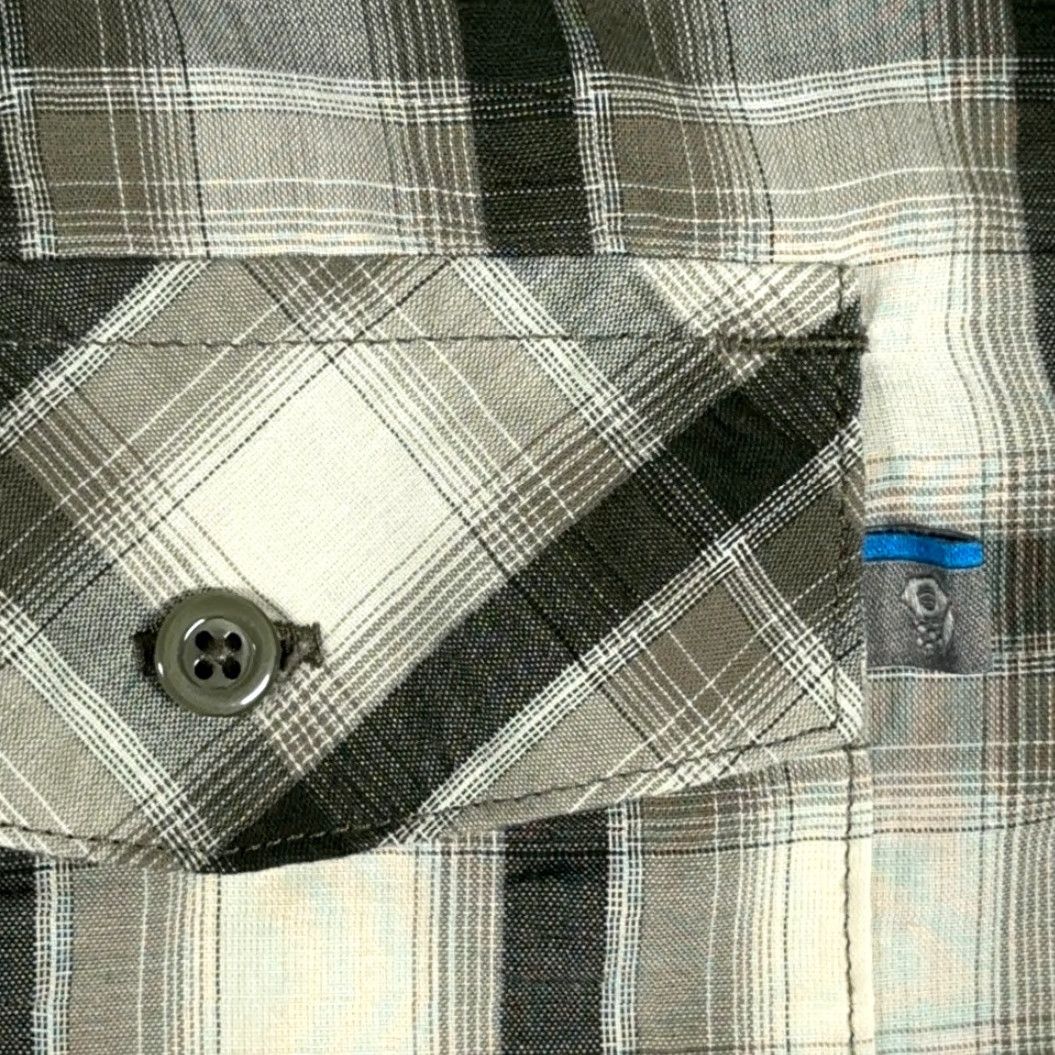 Mountain Hardwear VINTAGE Mountain Hardwear Shirt Adult MEDIUM Brown Gray Plaid Outdoor Hiking Size US M / EU 48-50 / 2 - 6 Thumbnail