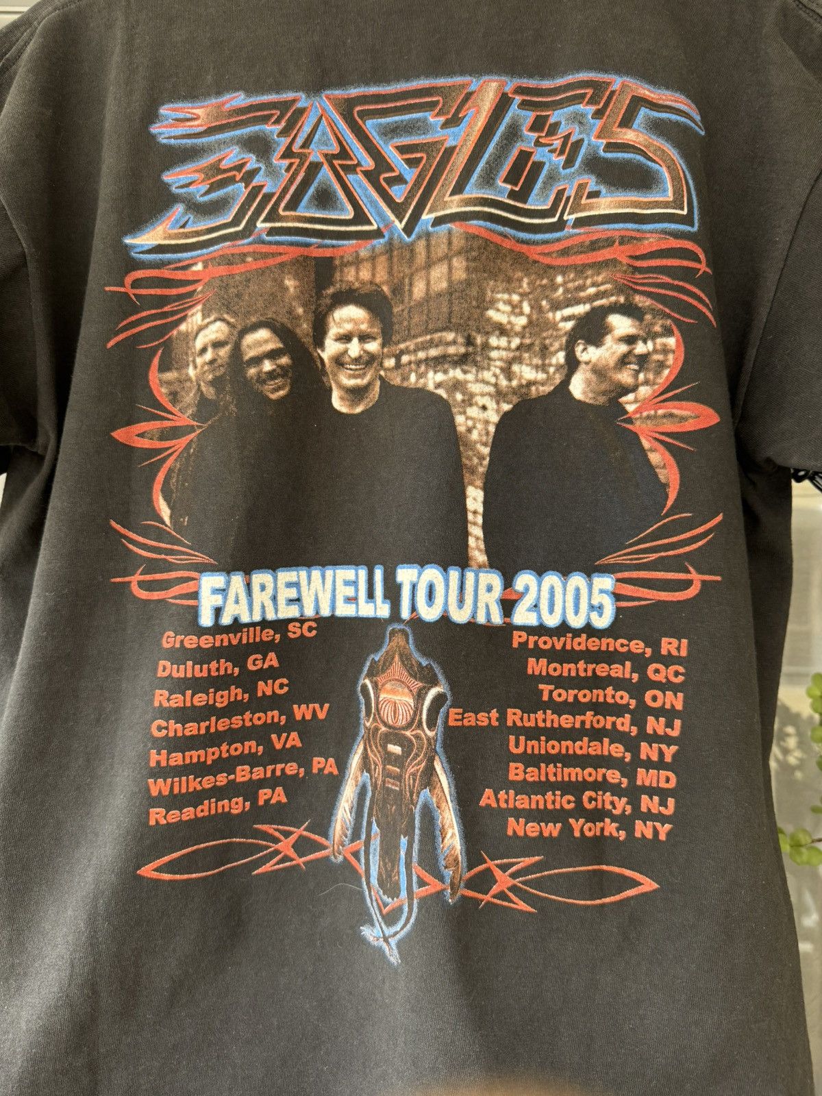 Band Tees × Vintage Vintage 00’s The Eagles Farewell tour 2005 Size US M / EU 48-50 / 2 - 8 Thumbnail