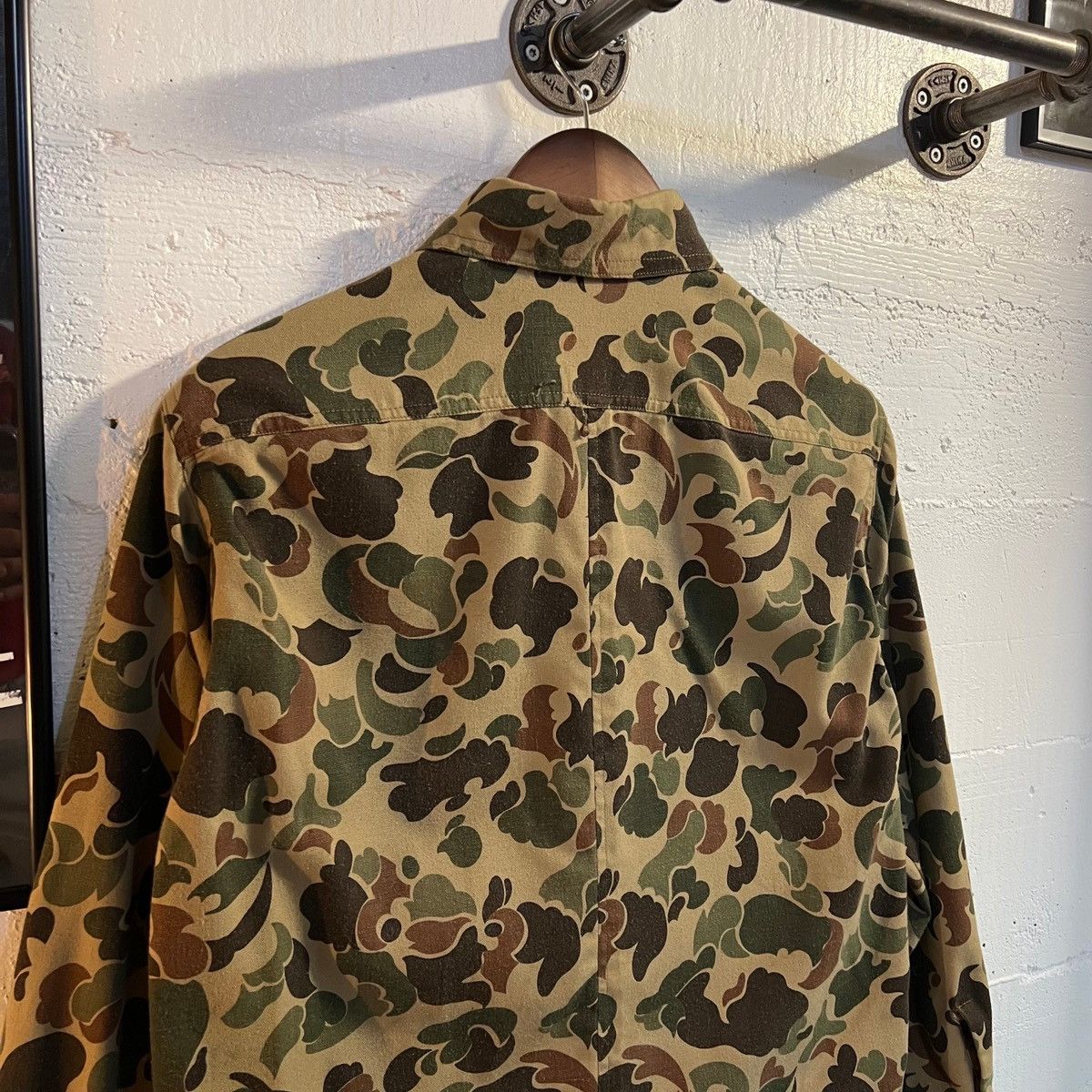 Vintage True Vintage 60's/70's Frogskin/Duck Camo Field Jacket Shirt Size US L / EU 52-54 / 3 - 7 Thumbnail