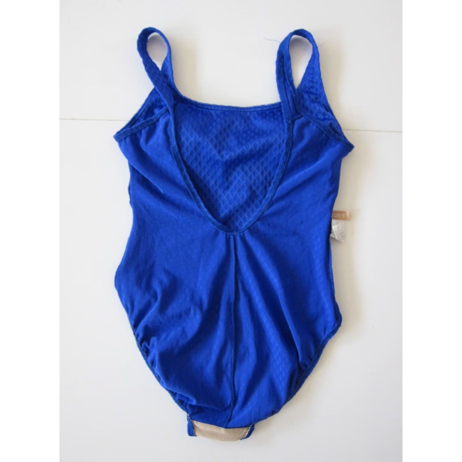 Vintage VINTAGE Le Cove Royal Blue Built In Bra One Piece Swimsuit Women Size 10 Size ONE SIZE - 6 Thumbnail