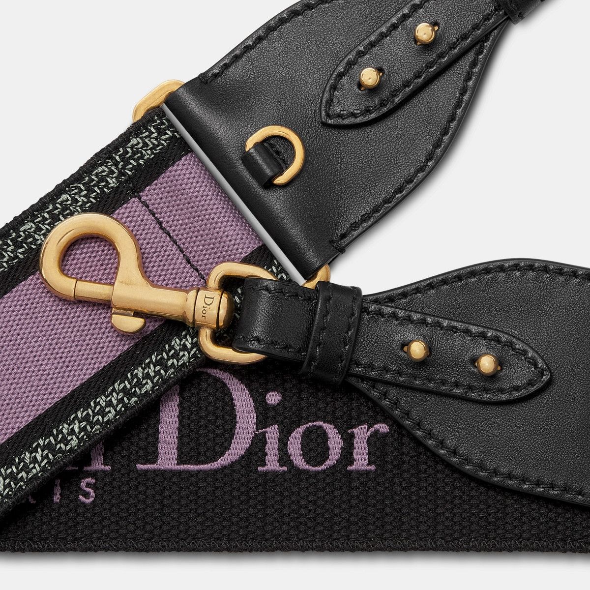 Dior o1bcso1str0226 Size:OS/Shoulder Strap in Perple/Black Size ONE SIZE - 3 Thumbnail