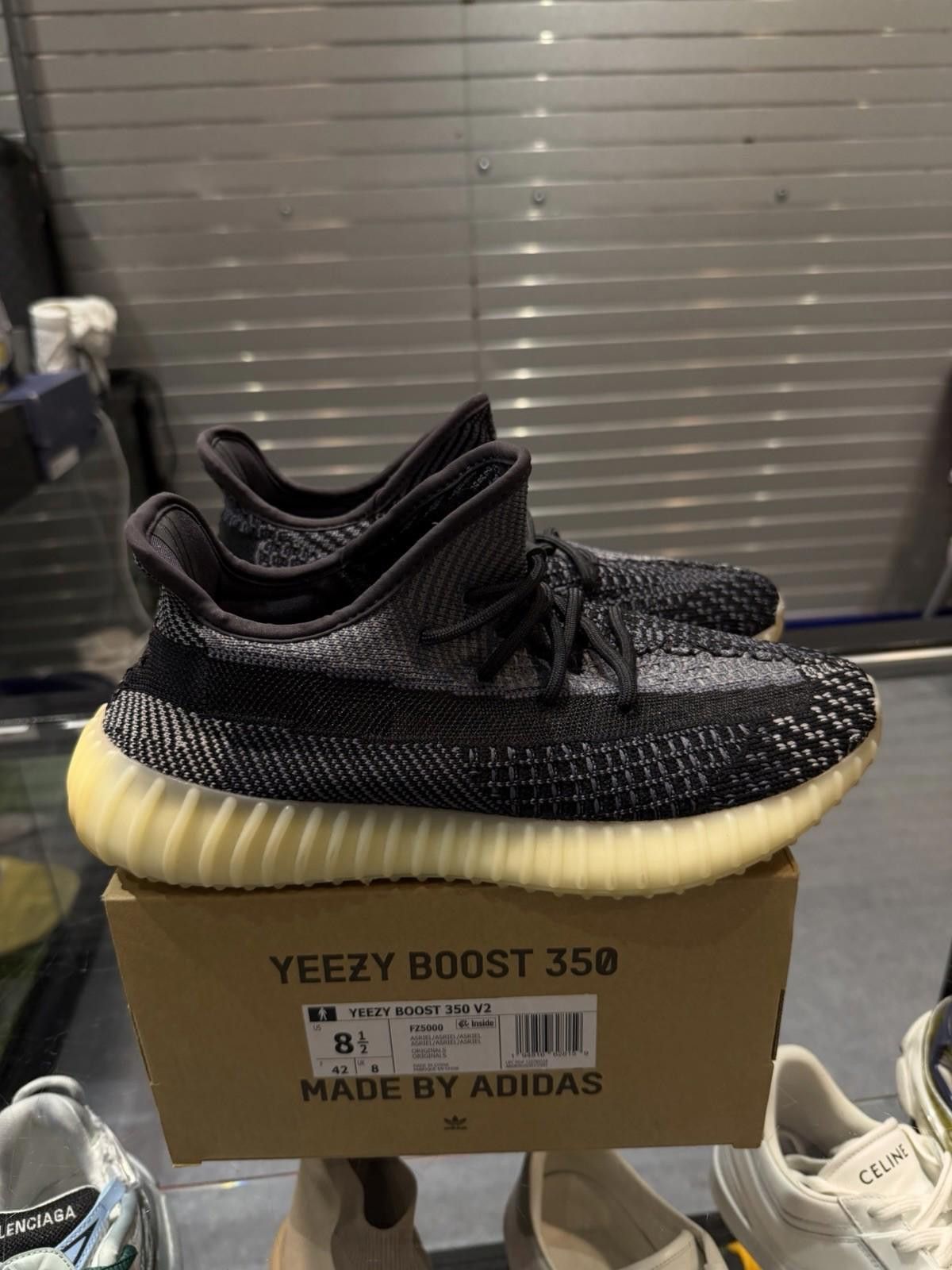 Adidas Size 8.5 - adidas Yeezy Boost 350 V2 Low Carbon (FZ5000) Size US 8.5 / EU 41-42 - 11 Thumbnail