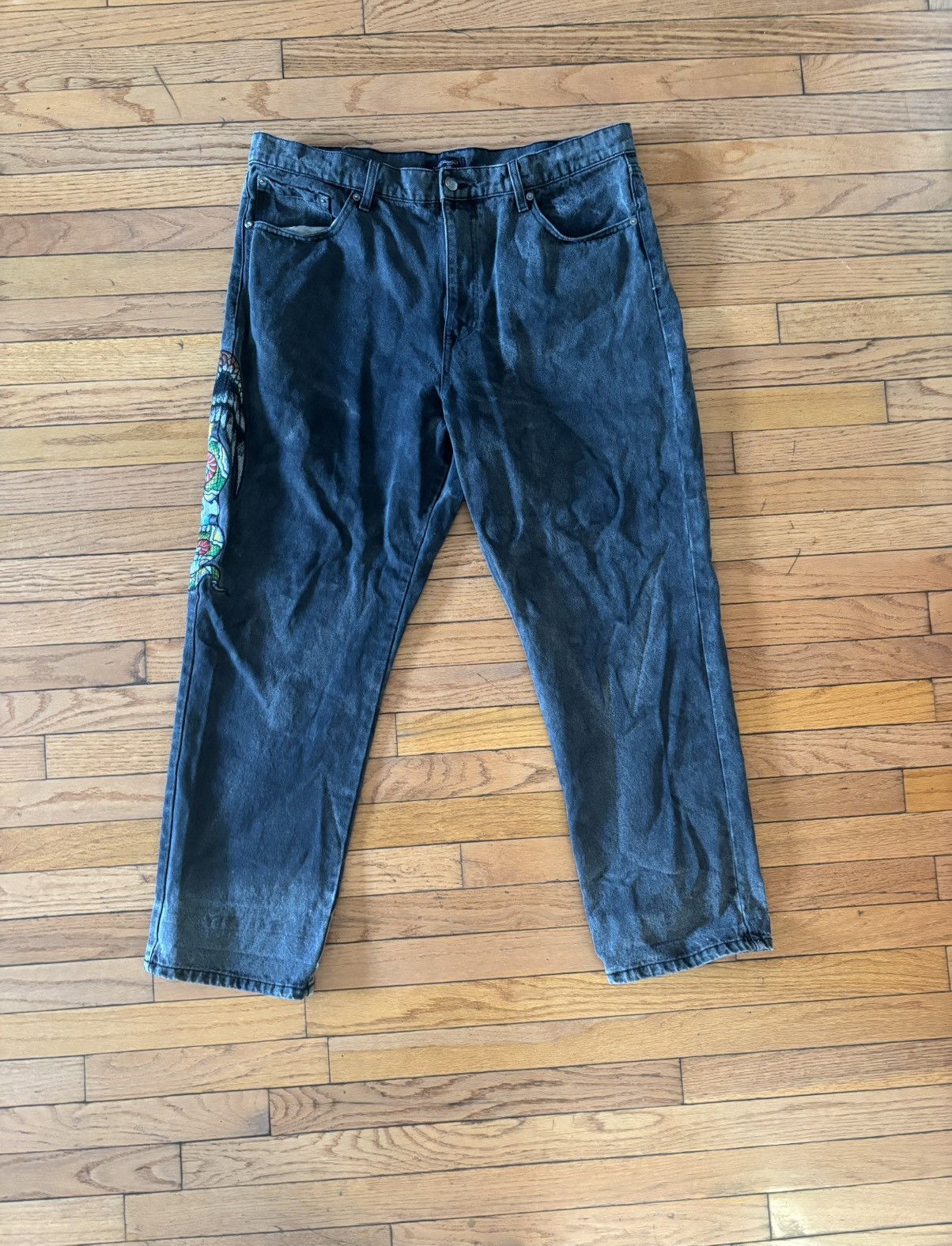 Ed Hardy Black Ed Hardy Vintage Denim Size US 40 / EU 56 - 1 Thumbnail