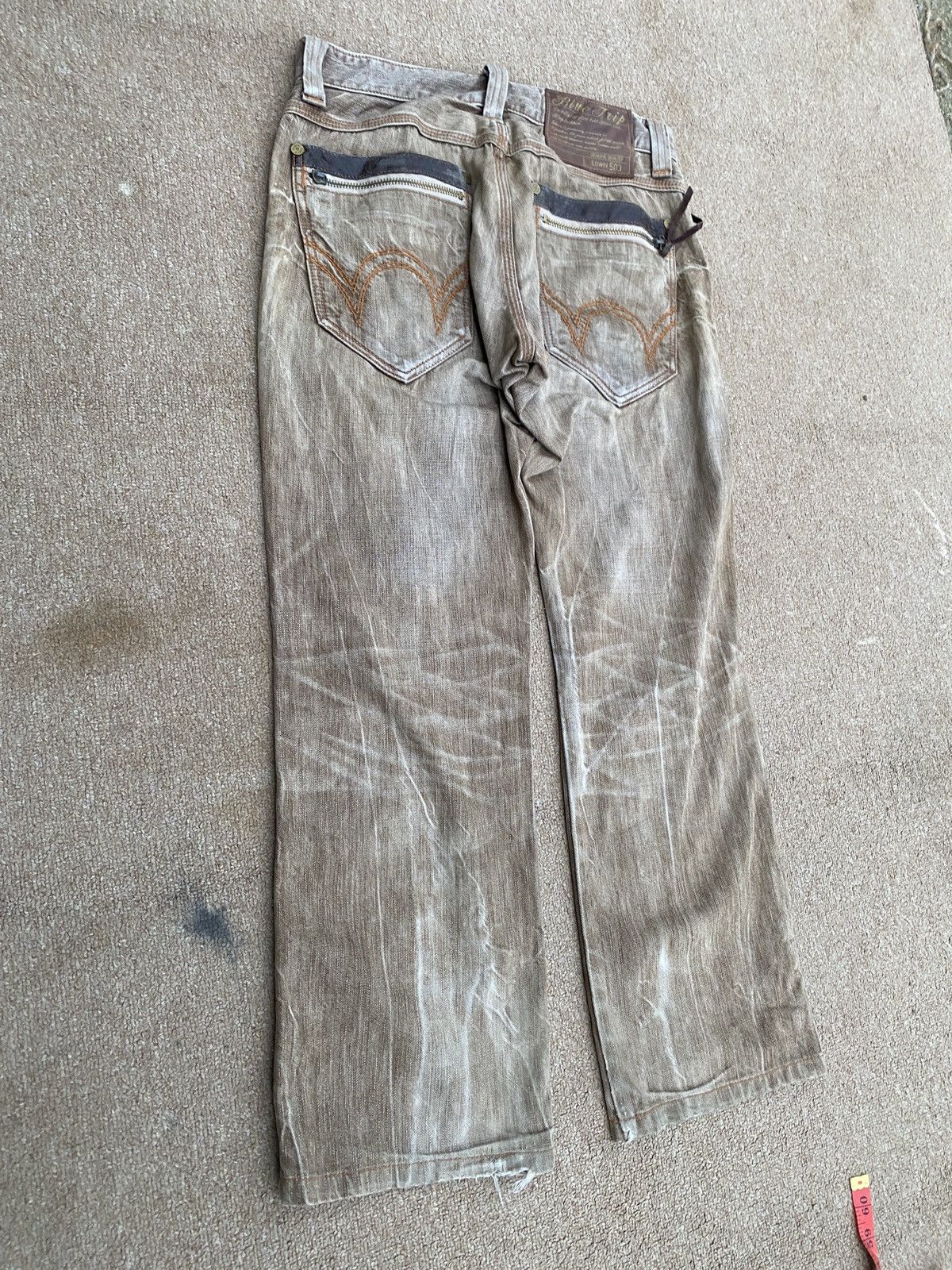 14th Addiction × Edwin × Vintage Vintage edwin blue trip loose cut denim Size US 30 / EU 46 - 18 Thumbnail