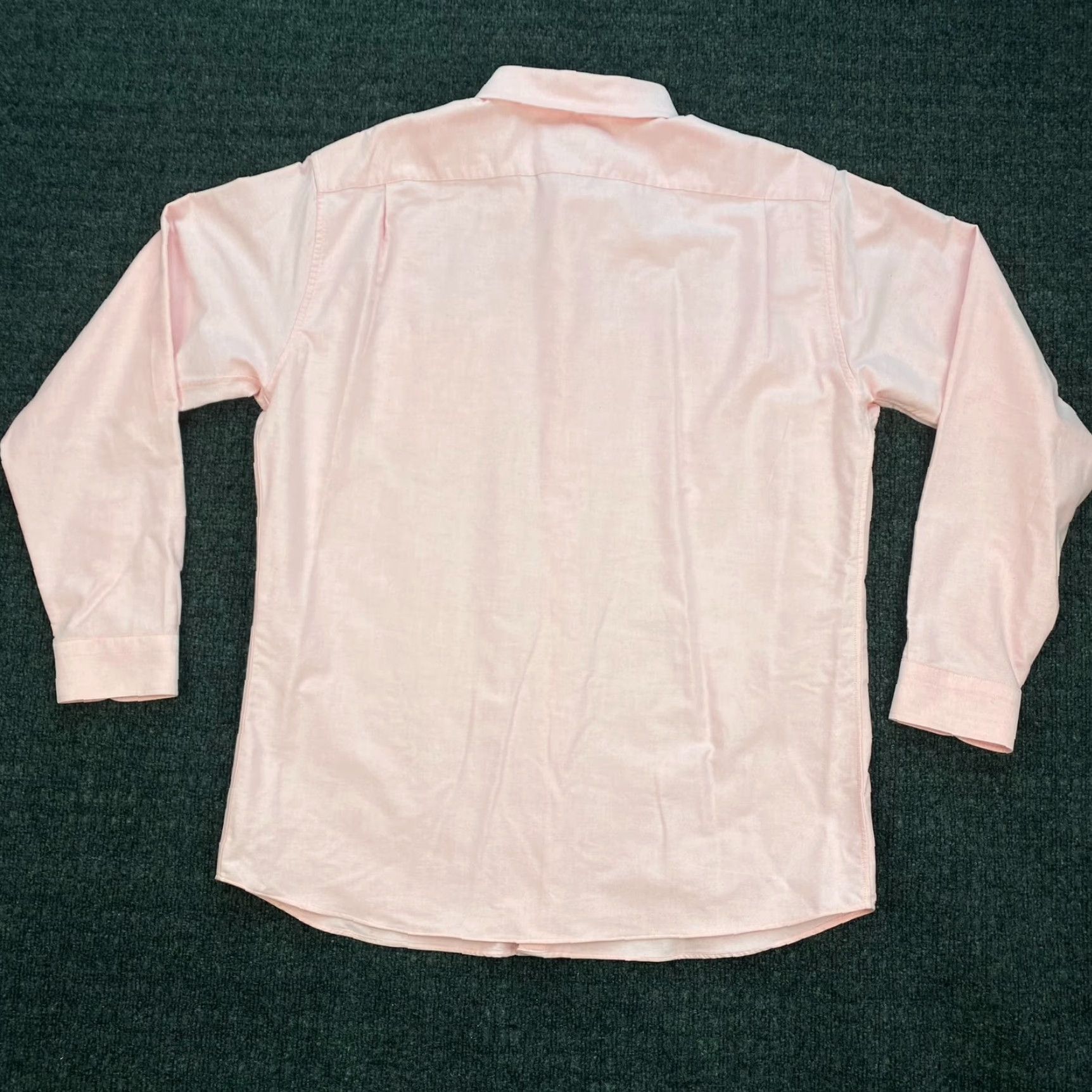 Cremieux Cremieux Shirt Button-Down Collared Long Sleeve 2XL Pink Solid Mens Size US XXL / EU 58 / 5 - 3 Thumbnail