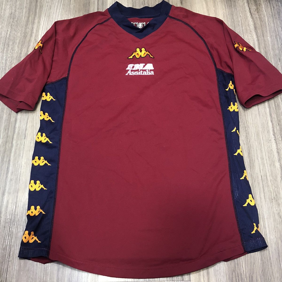 Kappa Roma 2000s kappa training shirt Size US L / EU 52-54 / 3 - 1 Thumbnail