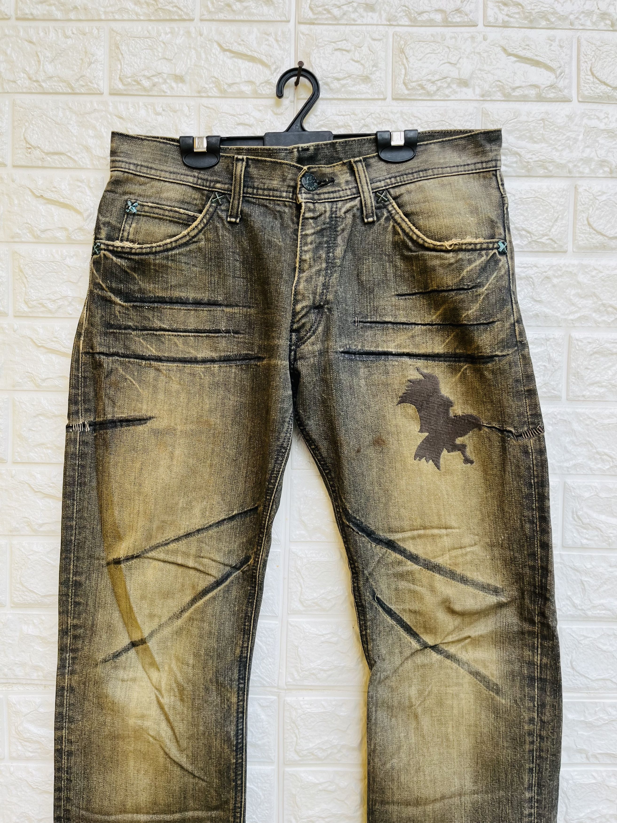 Japanese Brand Vintage Lee The Eagle Japanese Designer Fashion Style Size US 32 / EU 48 - 3 Thumbnail