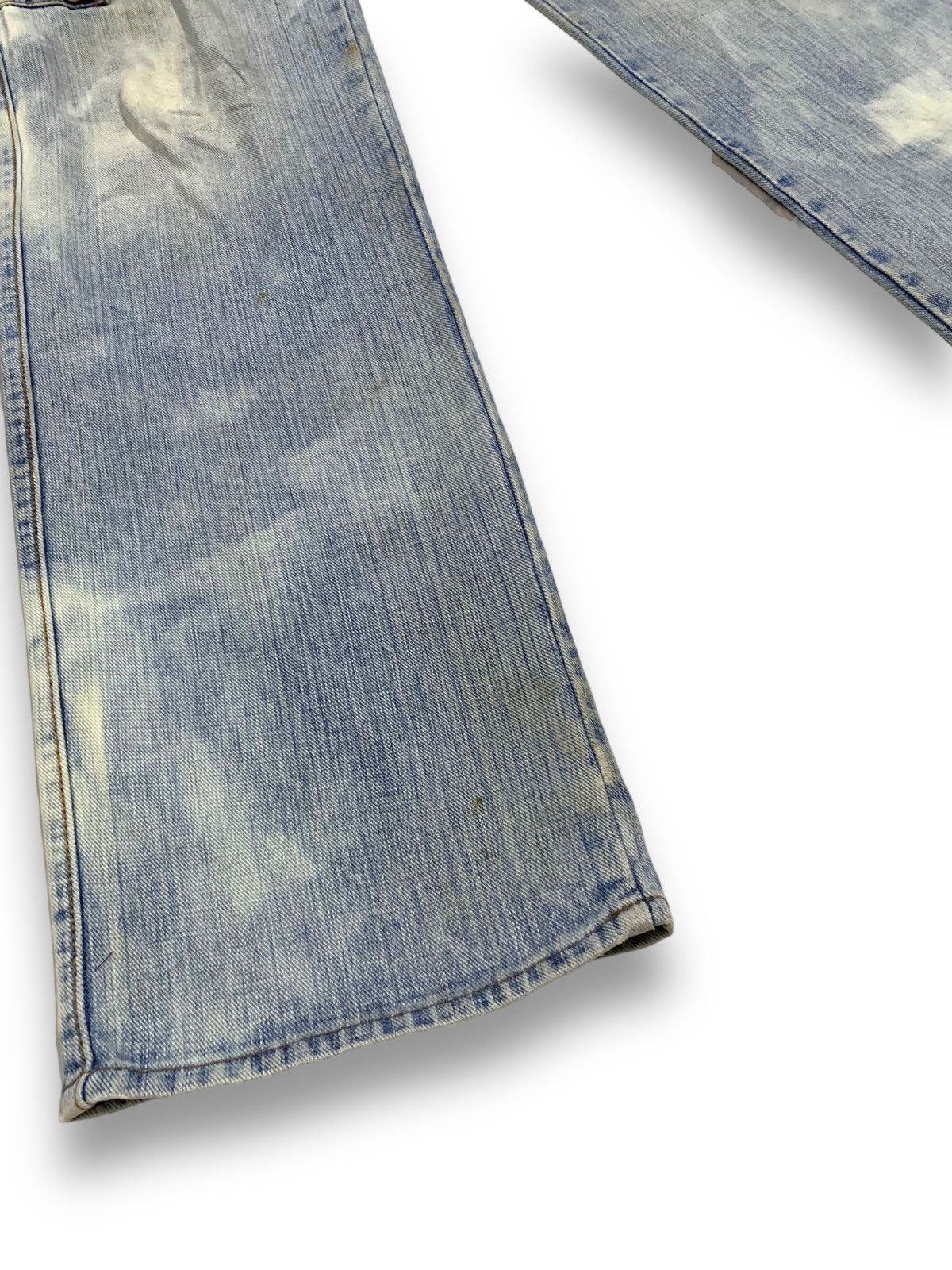 Japanese Brand Vintage Japanese Brand Dirty Mud Wash Baggy Cargo Jeans Size US 32 / EU 48 - 10 Thumbnail
