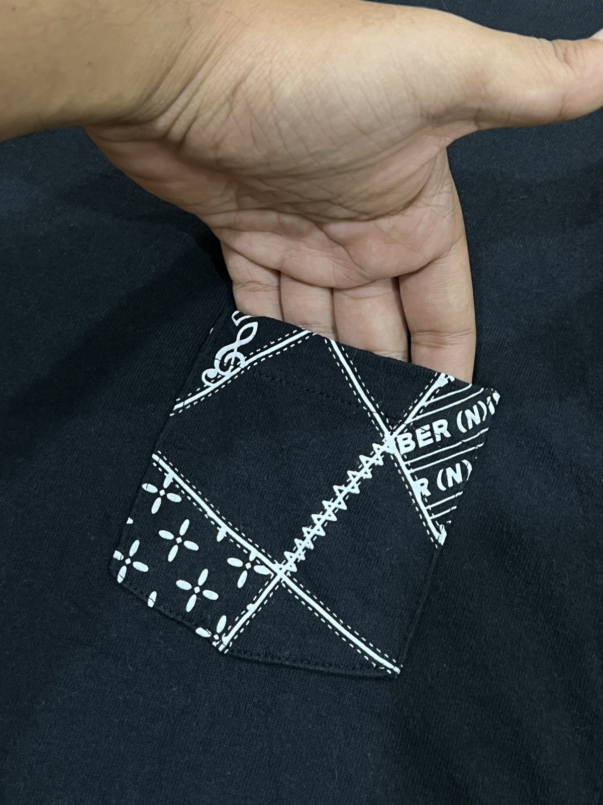 Number (N)ine Number Nine Pocket Tee shirt Size US M / EU 48-50 / 2 - 3 Thumbnail