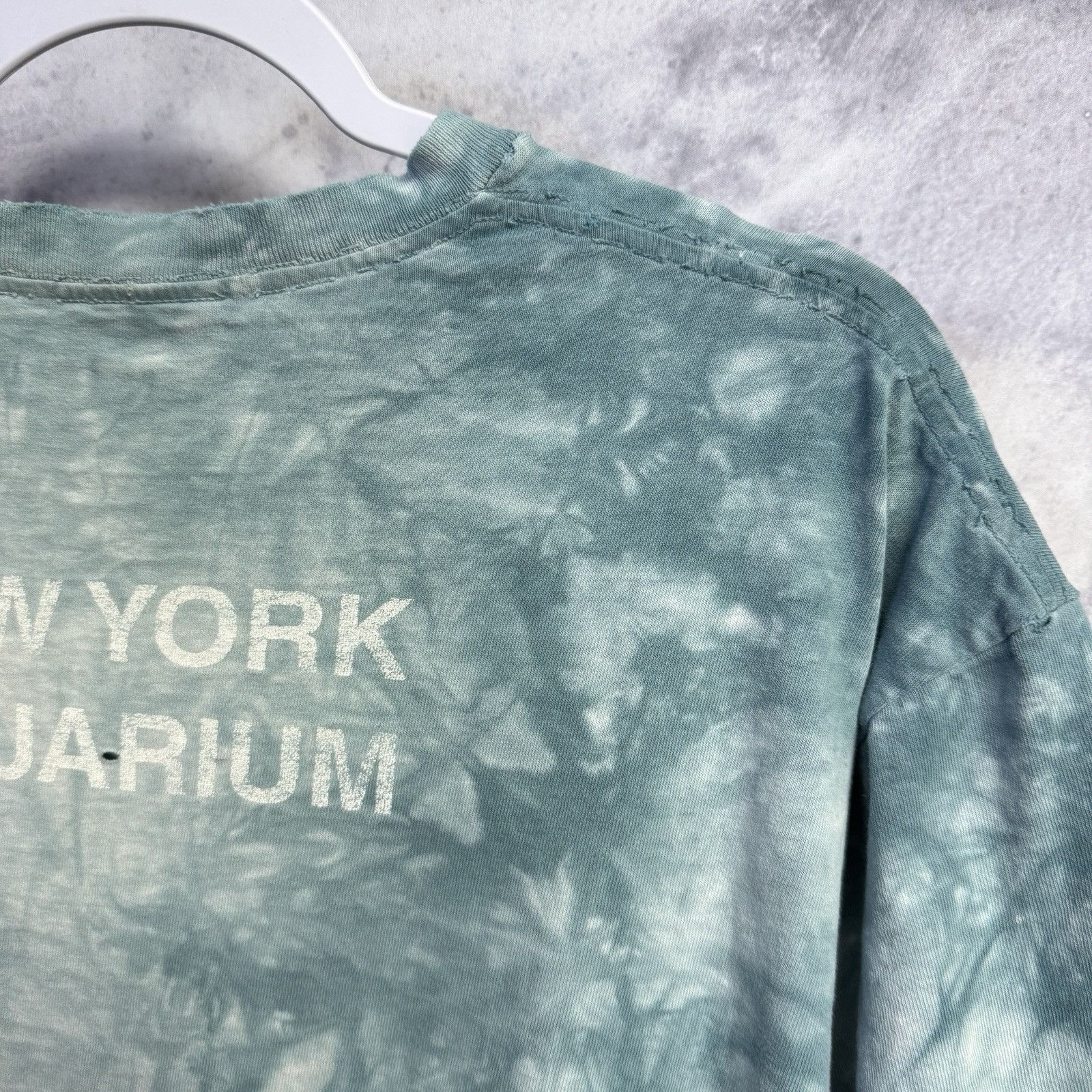 The Mountain Vintage 90s Sea Turtle Graphic T Shirt NY Aquarium Mountain Size US L / EU 52-54 / 3 - 9 Thumbnail