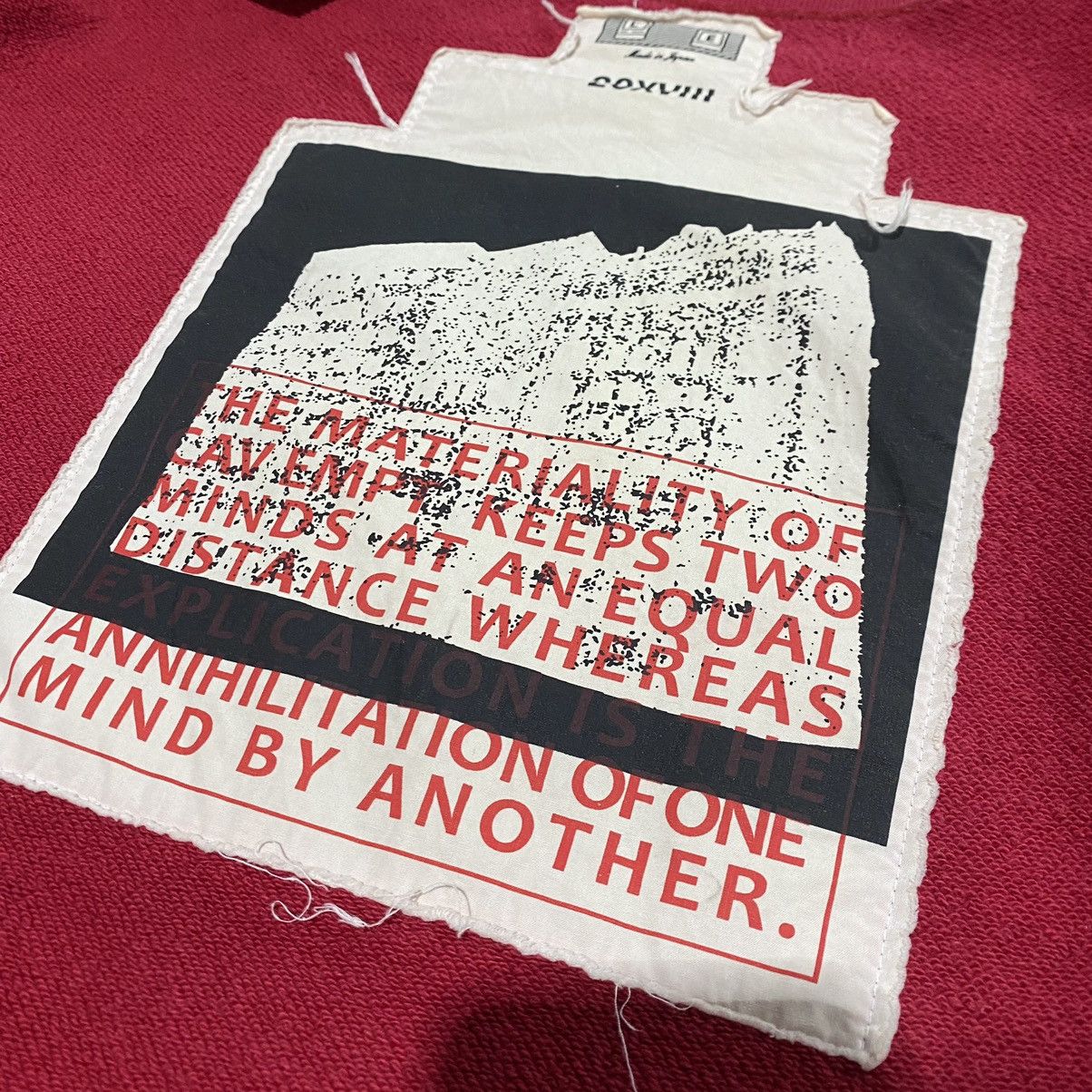 Cav Empt CAVEMPT BOX LOGO EMBROIDERY CREWNECK Size US L / EU 52-54 / 3 - 5 Thumbnail