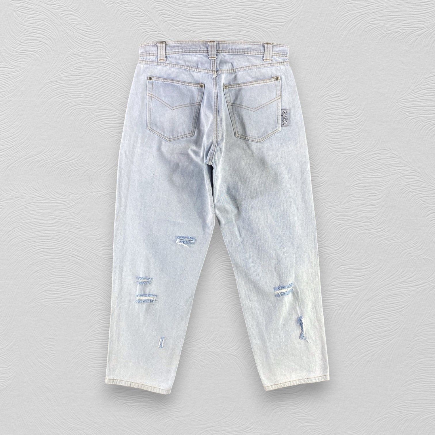 Vintage Vintage Eight Ball Jeans Baggy Jeans KJ3372 Size US 34 / EU 50 - 2 Thumbnail