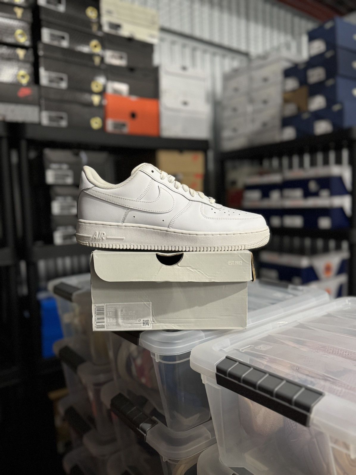 Nike Air Force 1 Low ‘07 Triple White Size 11