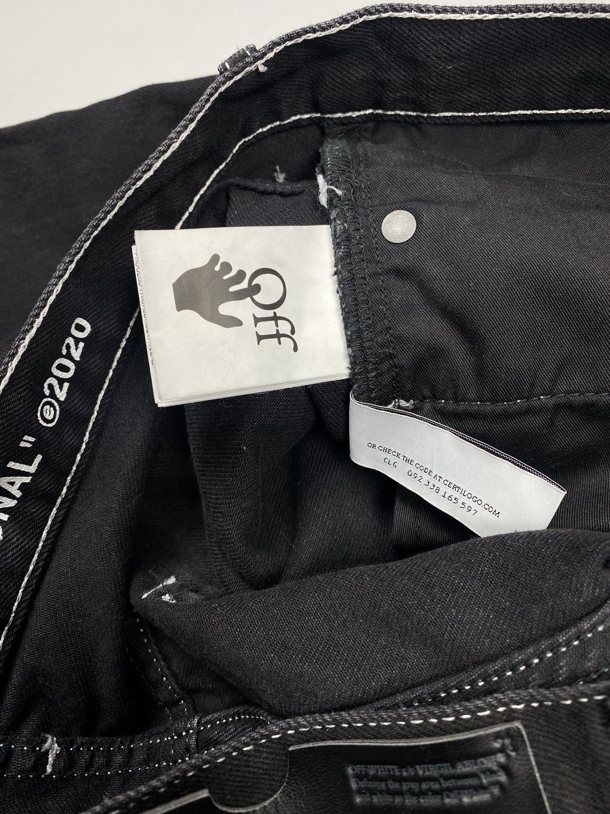 Off-White Off White Denim jeans Virgil Abloh size 34 Size US 34 / EU 50 - 9 Thumbnail