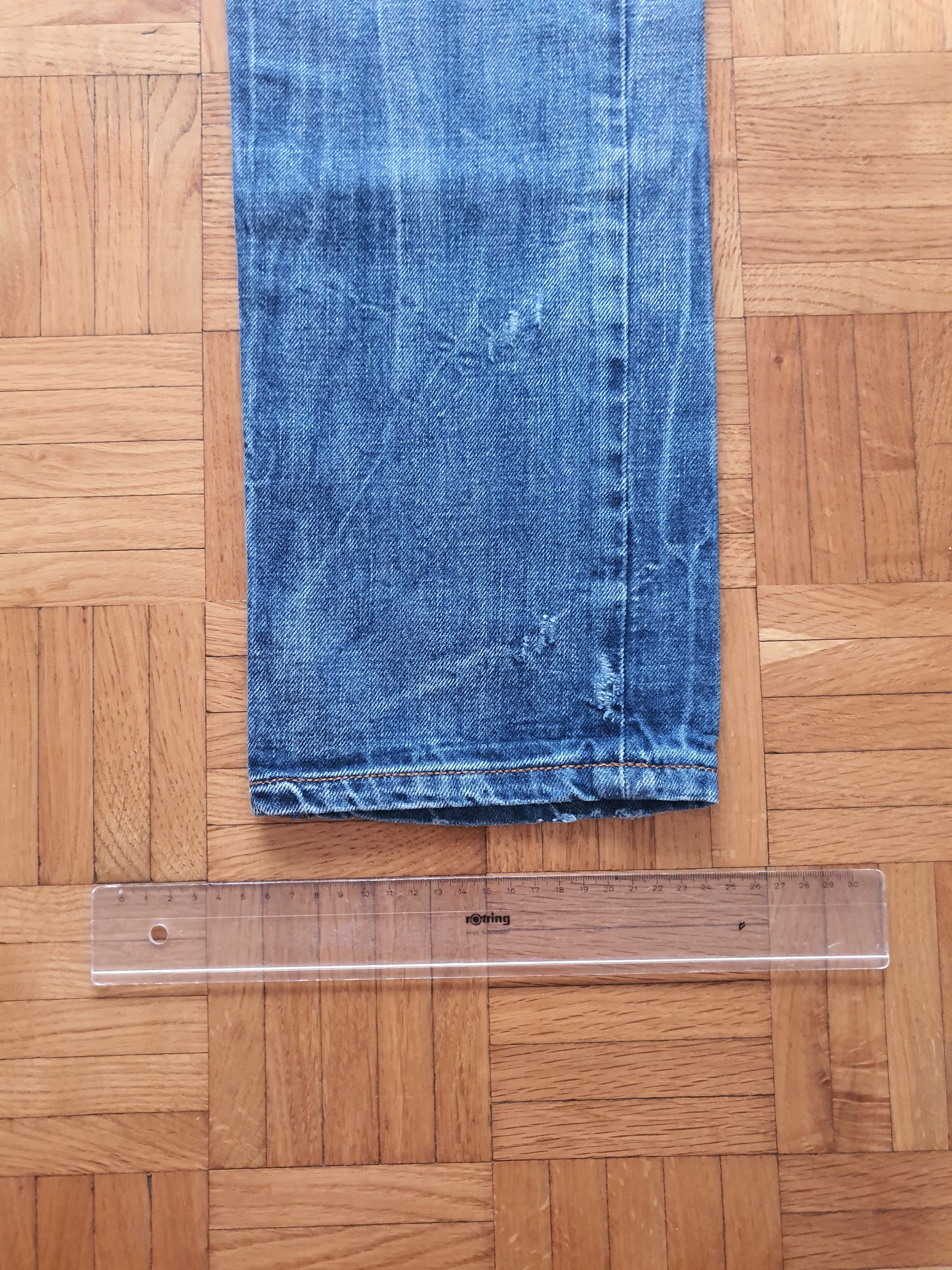 Takeshy Kurosawa Handmade Selvedge Denim Jeans Japanese Fabric - Regular Fit Size US 34 / EU 50 - 12 Thumbnail