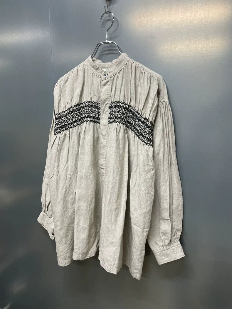 Comme des Garcons Comme Des Garcons Pouched loose oversize cotton and linen Size S / US 4 / IT 40 - 2 Thumbnail