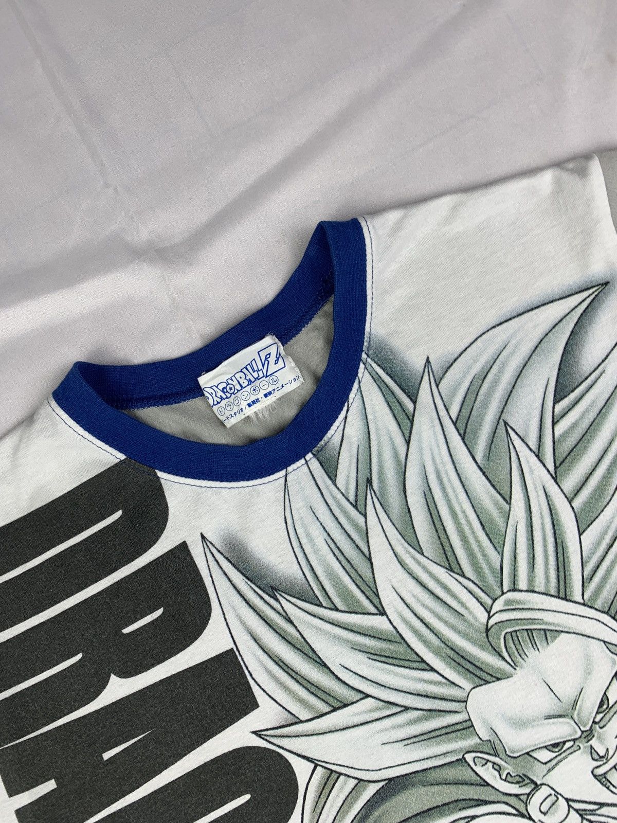 Anime 2000s Dragon Ball Z Big Goku Kamehameha Graphic Baby Tee Size M / US 6-8 / IT 42-44 - 7 Thumbnail