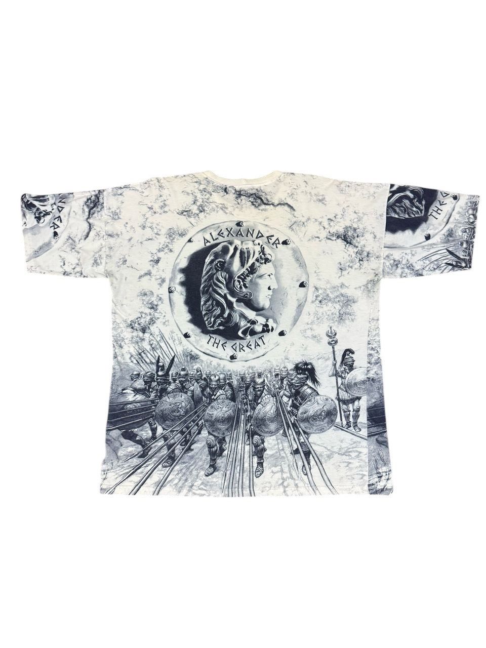 Vintage Vintage Alexander The Great Fullprint Tee Size US XL / EU 56 / 4 - 2 Thumbnail