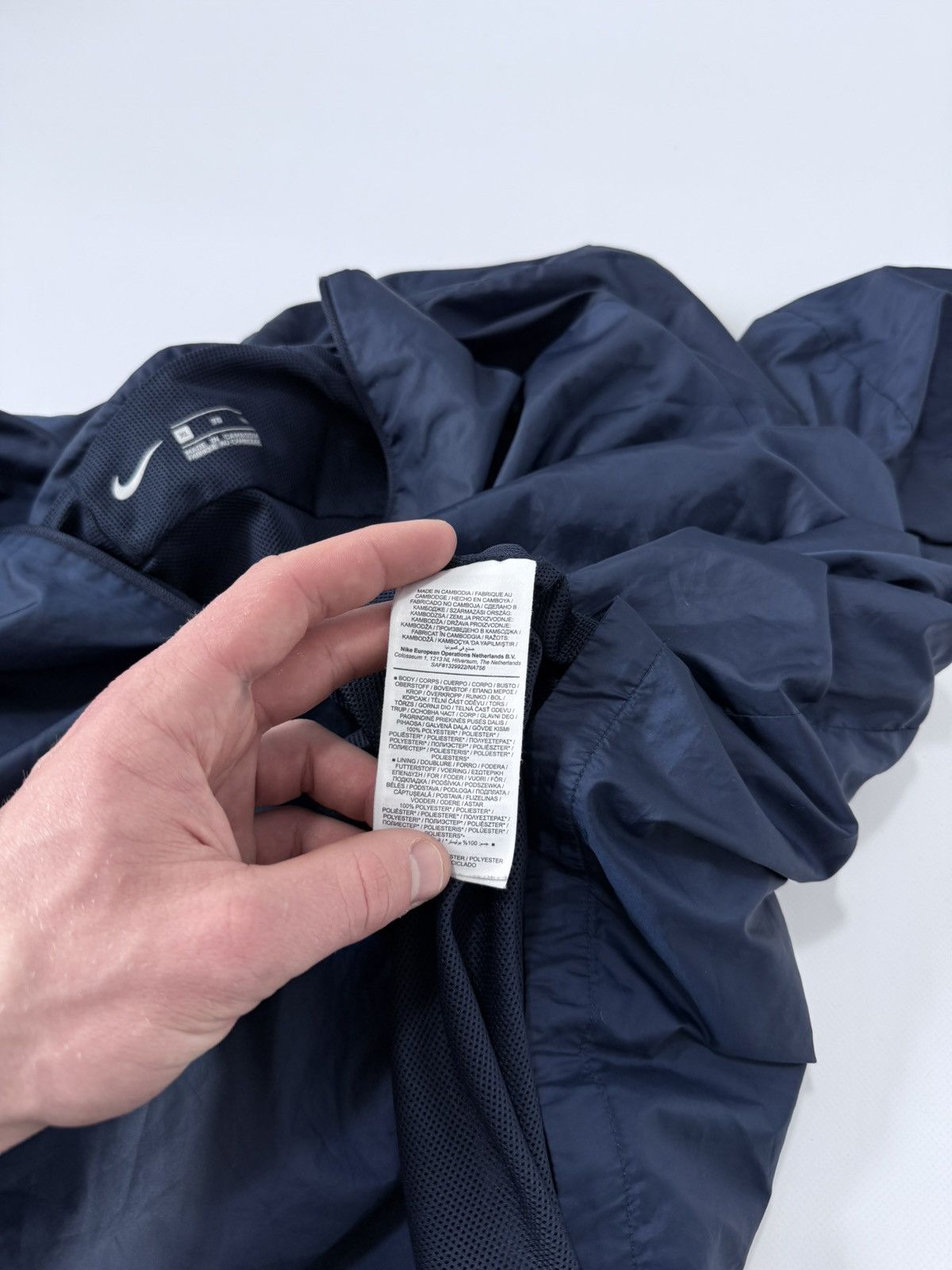 Nike Vintage Nike y2k avantgarde streetwear track jacket Size US XL / EU 56 / 4 - 12 Thumbnail