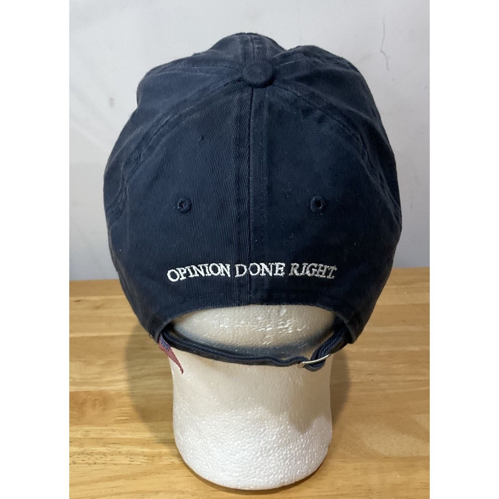 Other Blue Stitched Fox Nation Baseball Hat Opinion Done Right Hat Size ONE SIZE - 4 Thumbnail