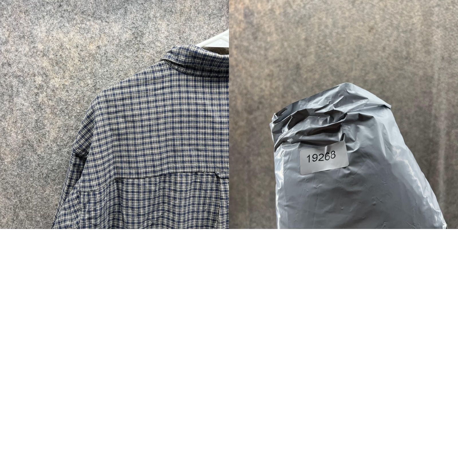 Vintage VINTAGE Columbia Shirt Men XL Plaid Gray Button-Down Casual/Business/Workwear Size US XL / EU 56 / 4 - 9 Thumbnail