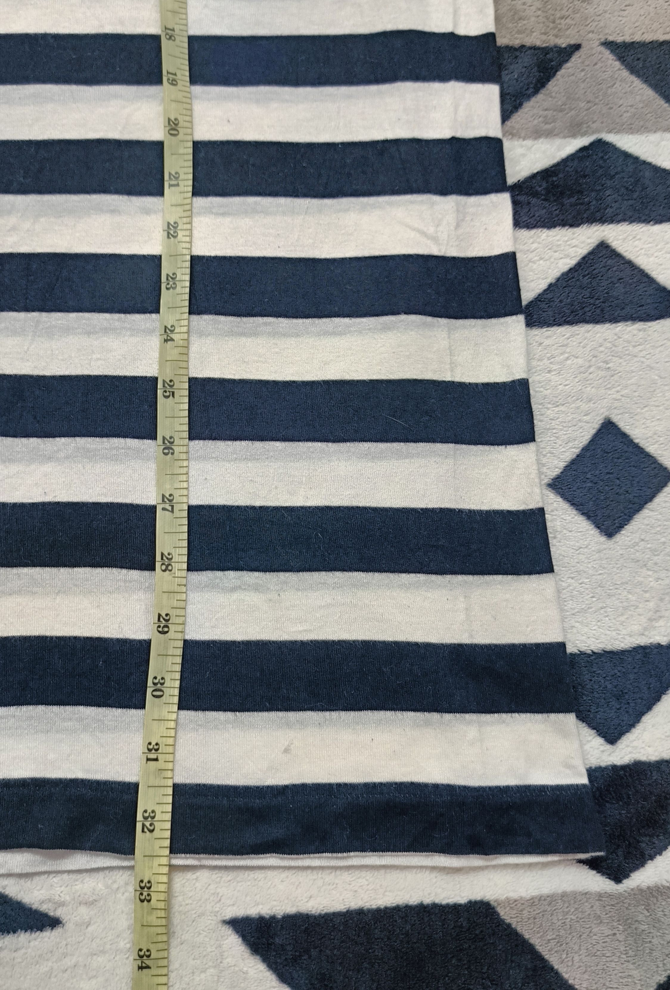 Yohji Yamamoto 🔥🔥Rare Yohji Yamamoto Stripe Tee Size US M / EU 48-50 / 2 - 6 Thumbnail