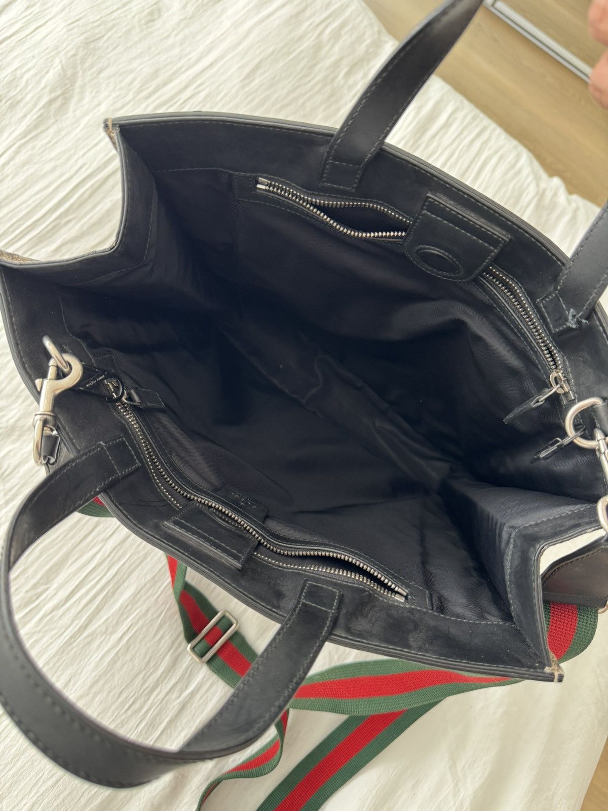 Gucci Gucci GG Canvas Tote Bag Size ONE SIZE - 10 Thumbnail