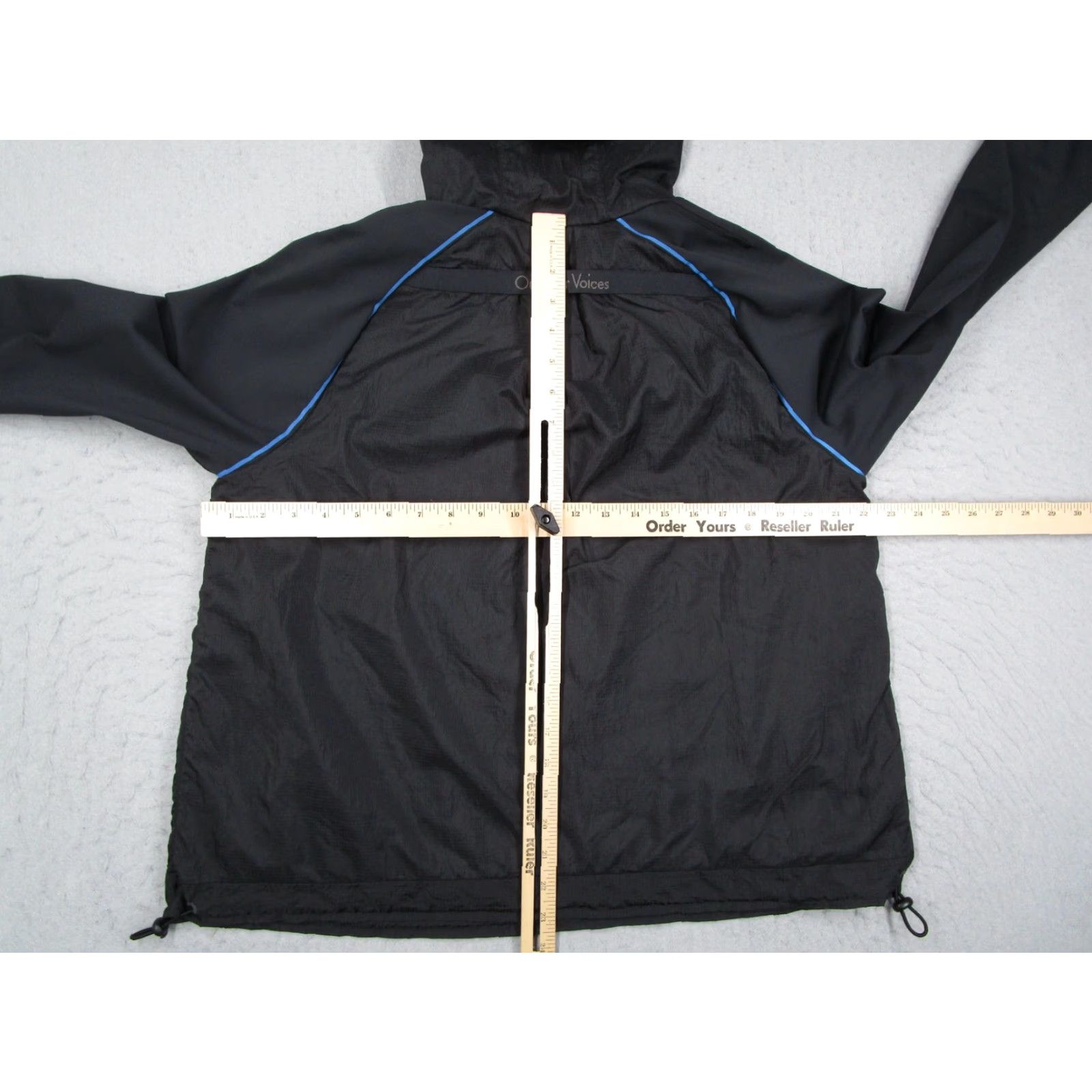 Outdoor Voices Outdoor Voices Jacket Women 2XL Black Hooded Half Zip Windbreaker Athletic Warm Weather Running Gym Training Size XXL / US 16-18 / IT 52-54 - 6 Thumbnail
