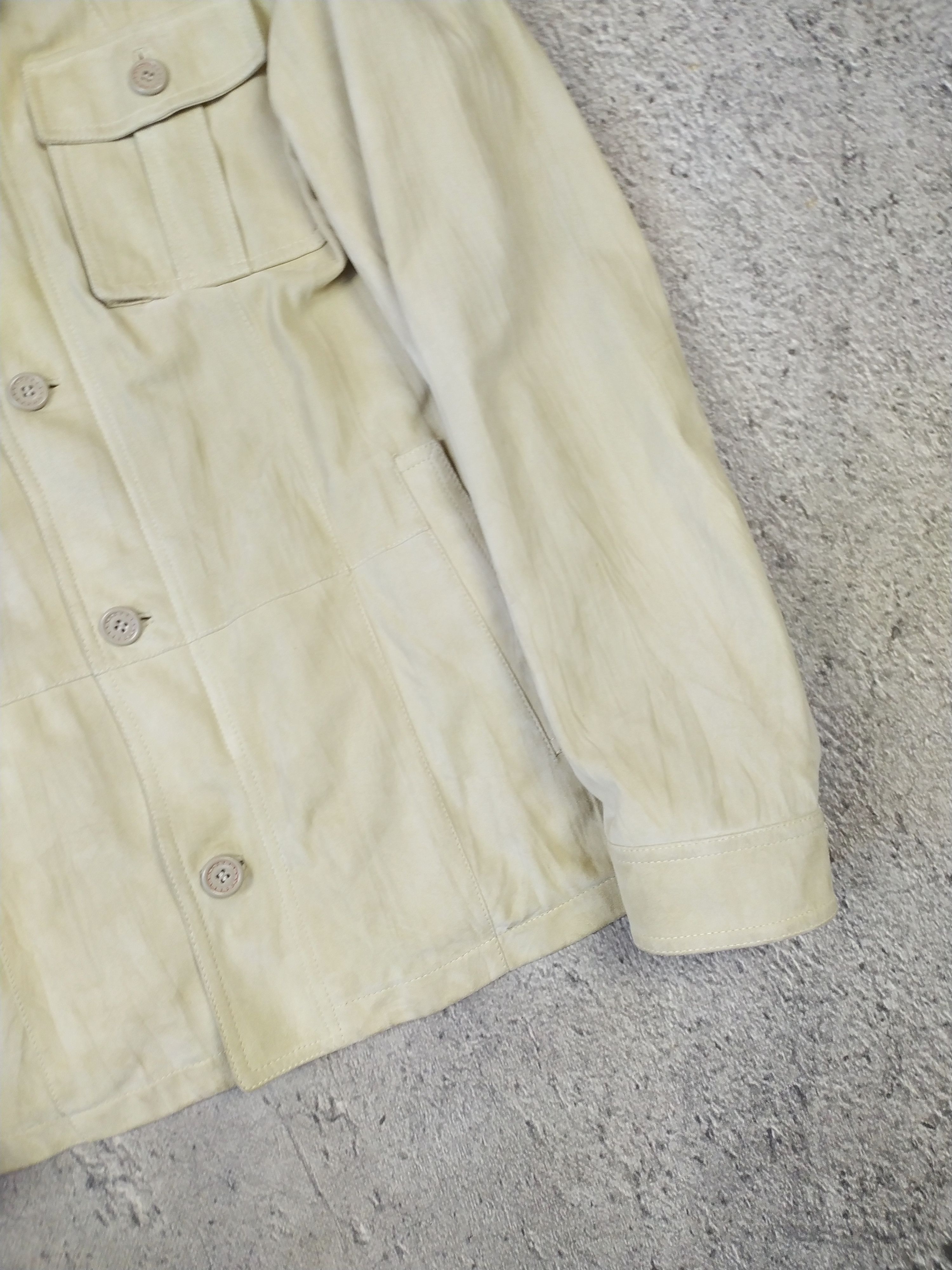 Ermenegildo Zegna Ermenegildo Zegna - suede leather jacket Size US L / EU 52-54 / 3 - 4 Thumbnail