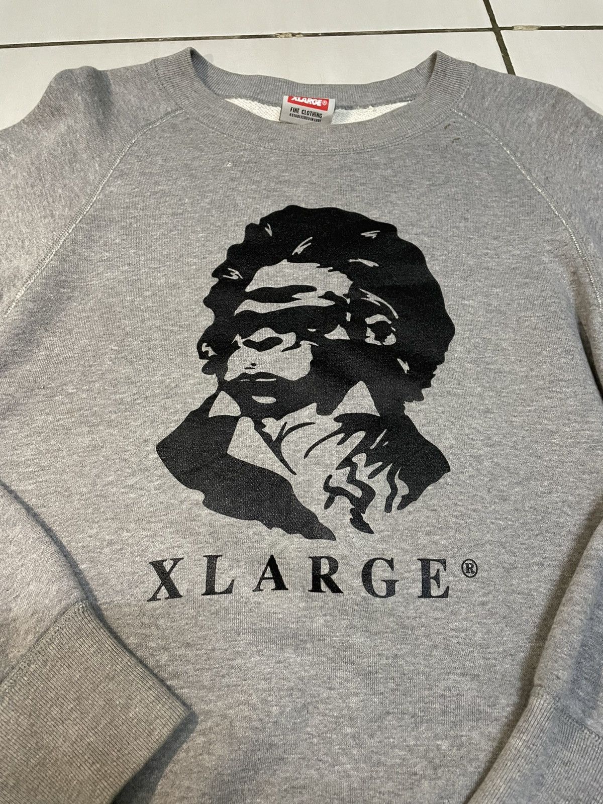 Xlarge X large- X-lagoon big logo sweatshirt gray Size US L / EU 52-54 / 3 - 2 Thumbnail