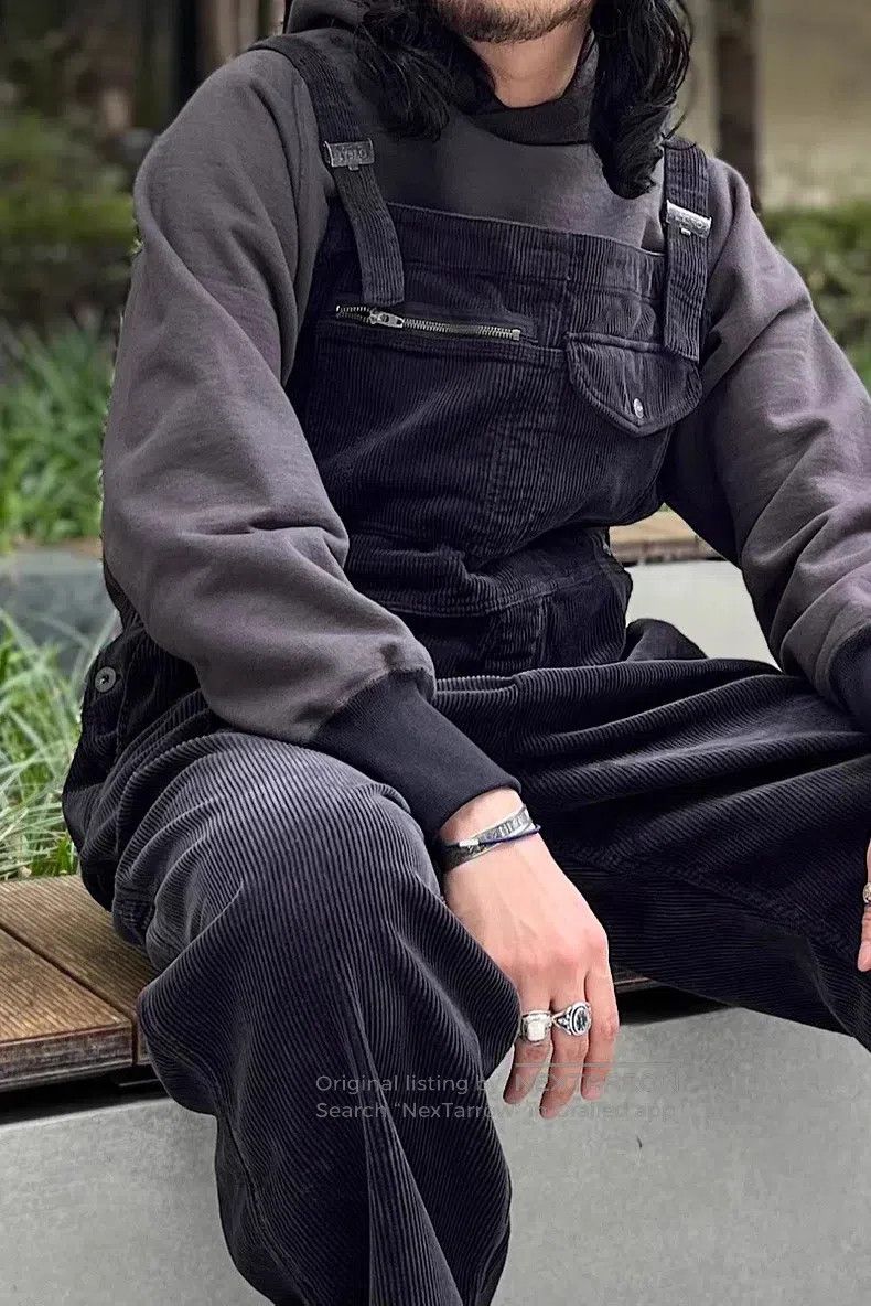 Nigel Cabourn Nigel Cabourn Corduroy Overalls Size 36" / US 14 / IT 50 - 2 Thumbnail
