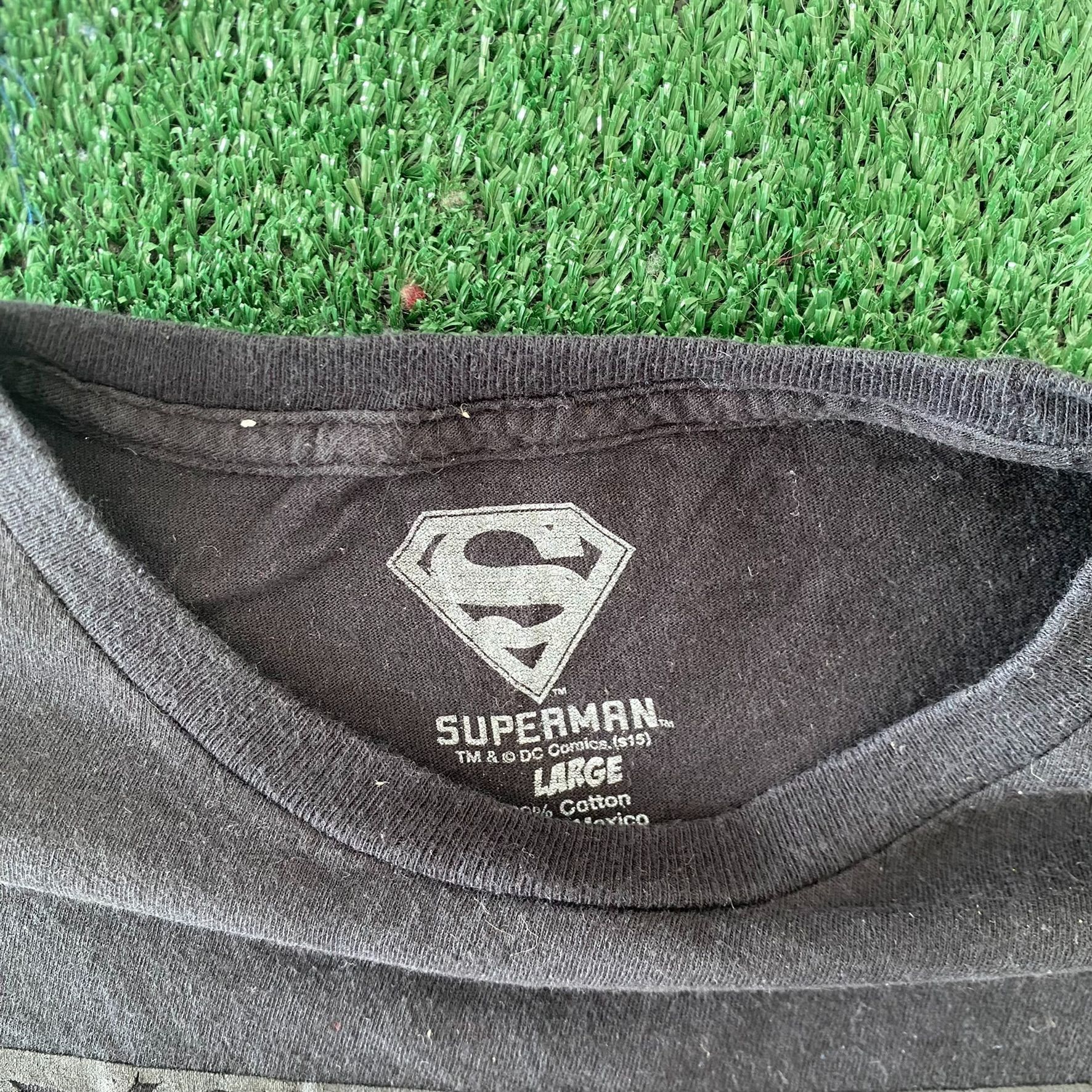 DC Comics DC Comics Superman Logo T-Shirt Black Size US L / EU 52-54 / 3 - 4 Thumbnail