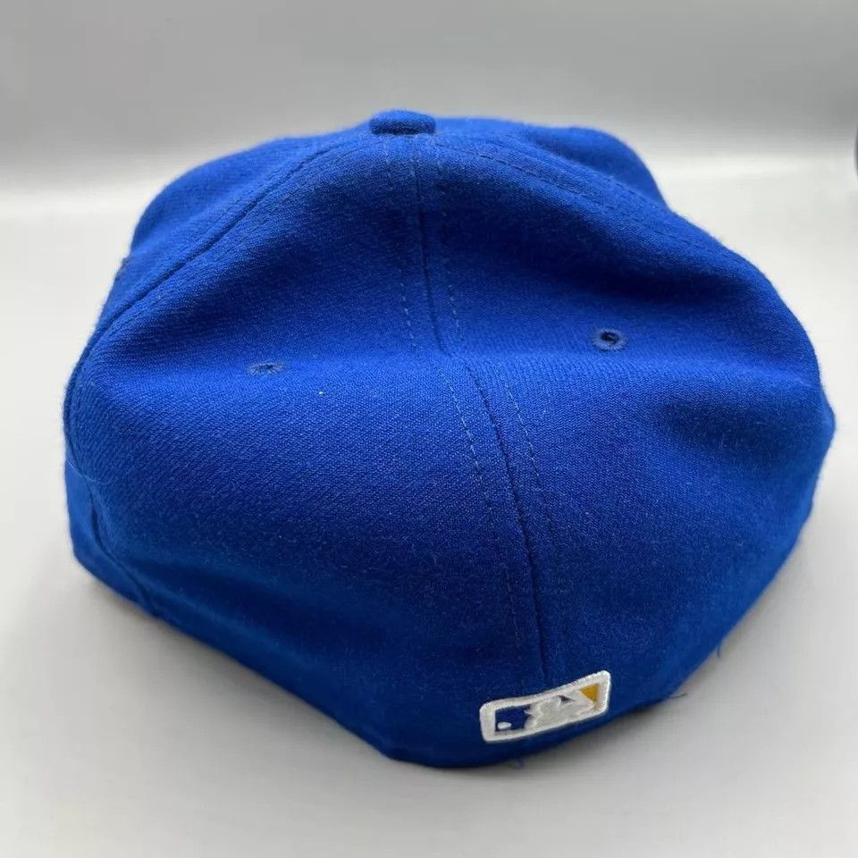 New Era Milwaukee Brewers Hat Men 7 3/8 59Fifty New Era Fitted Cap Size ONE SIZE - 7 Thumbnail