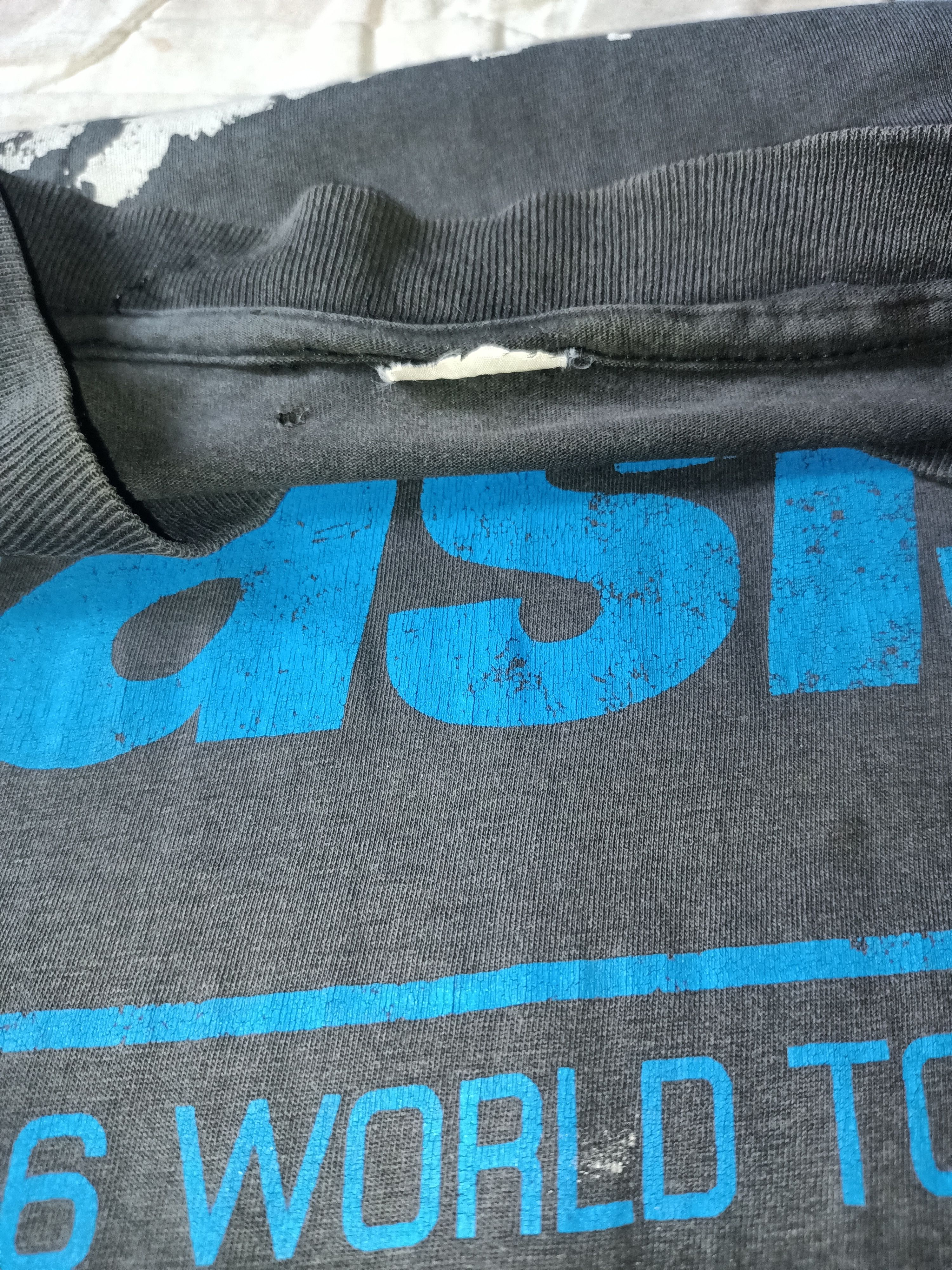 Band Tees × Vintage True Amazing Distress Vintage Bootleg OASIS Band Tees 00's Size US M / EU 48-50 / 2 - 4 Thumbnail