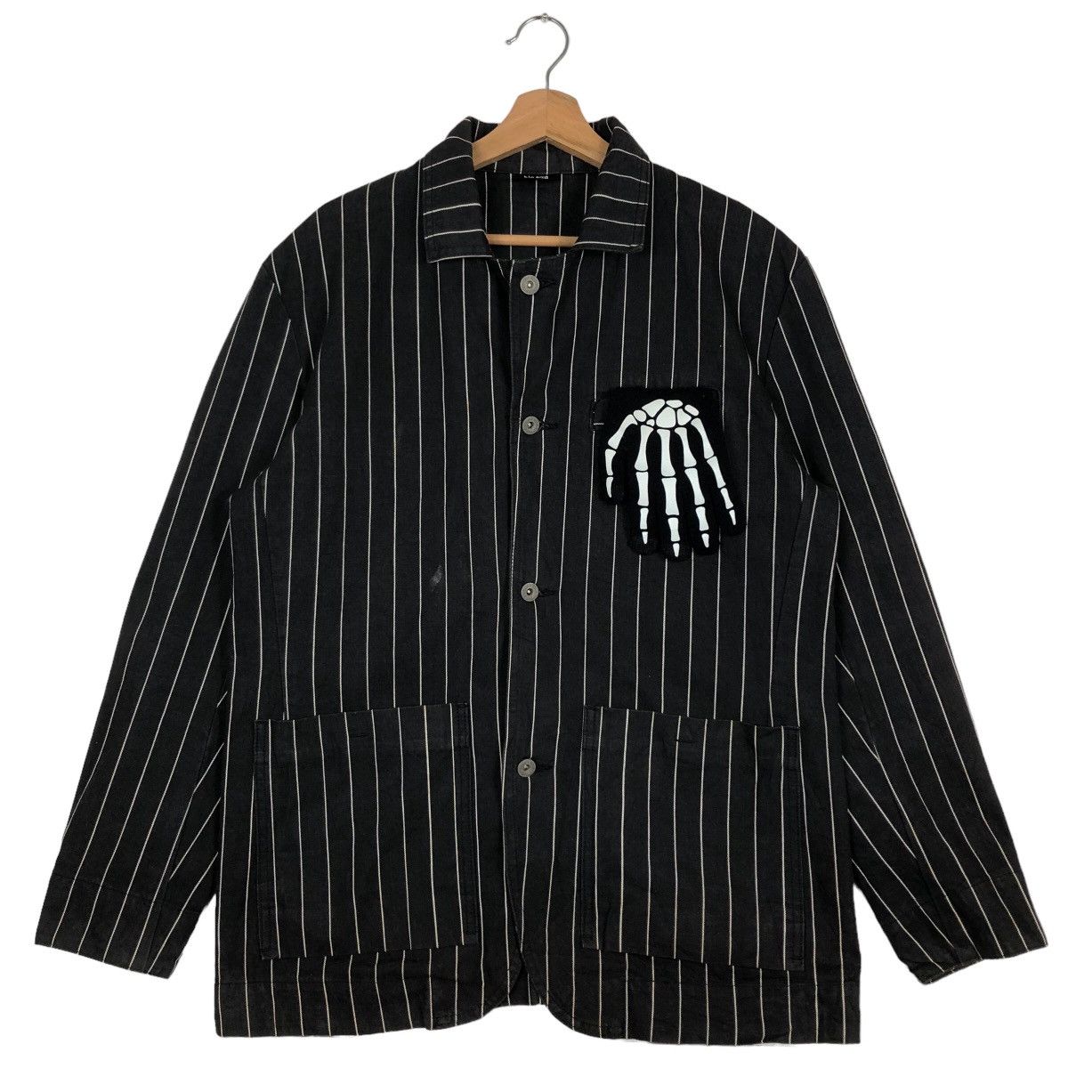 Issey Miyake 🔥Hikory Chore Jacket Issey Miyake by Big Smith Japan Made Size US M / EU 48-50 / 2 - 2 Thumbnail
