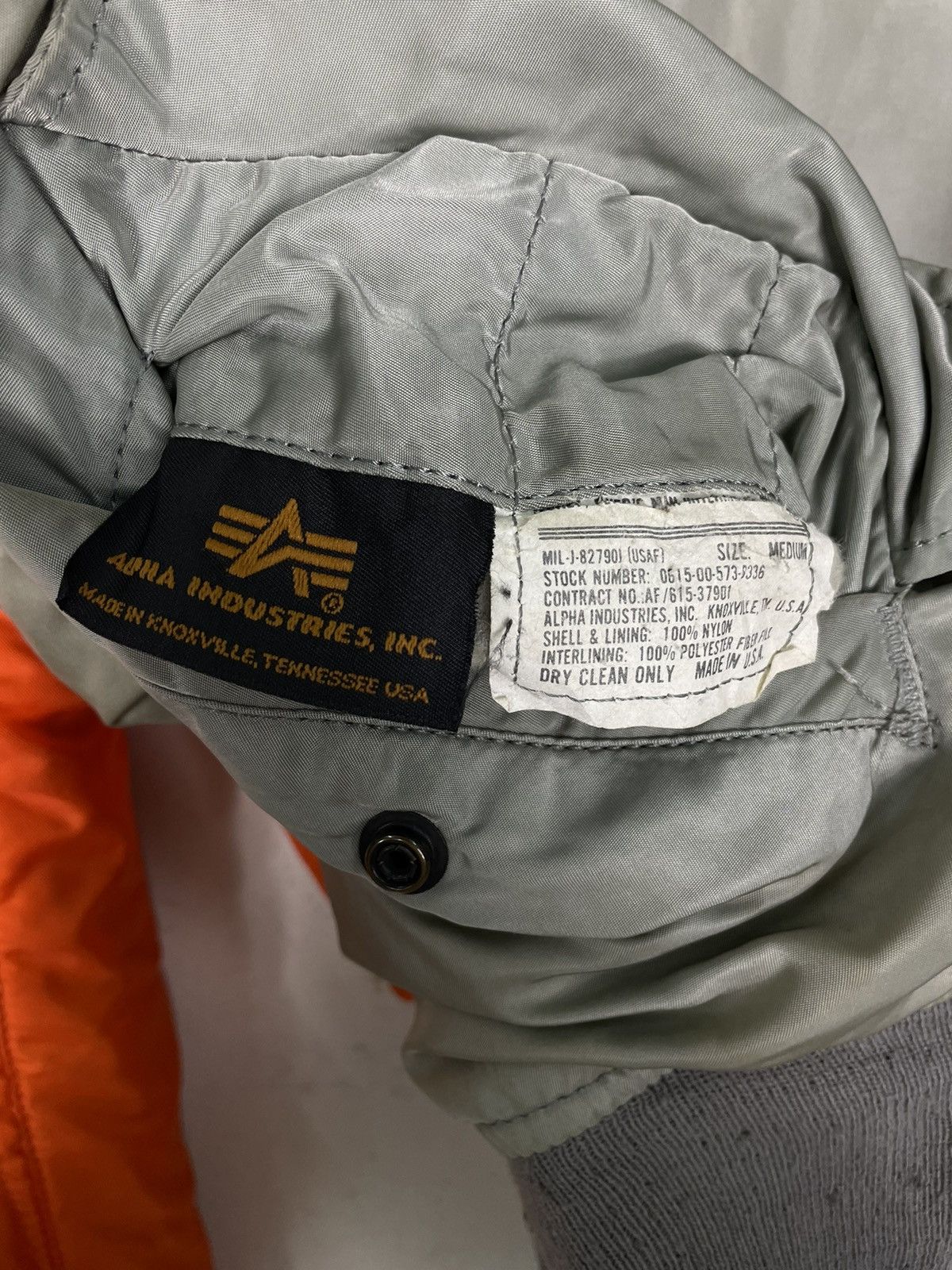 Alpha Industries 💥ALPHA INDUSTRIES BOMBER FLIGHT RIOT JACKET Size US M / EU 48-50 / 2 - 14 Thumbnail