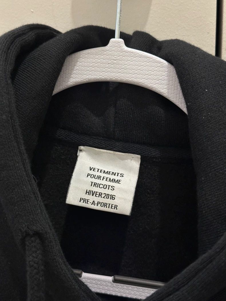 Vetements Vetements FW15 Hoodie Size S Size US S / EU 44-46 / 1 - 2 Thumbnail