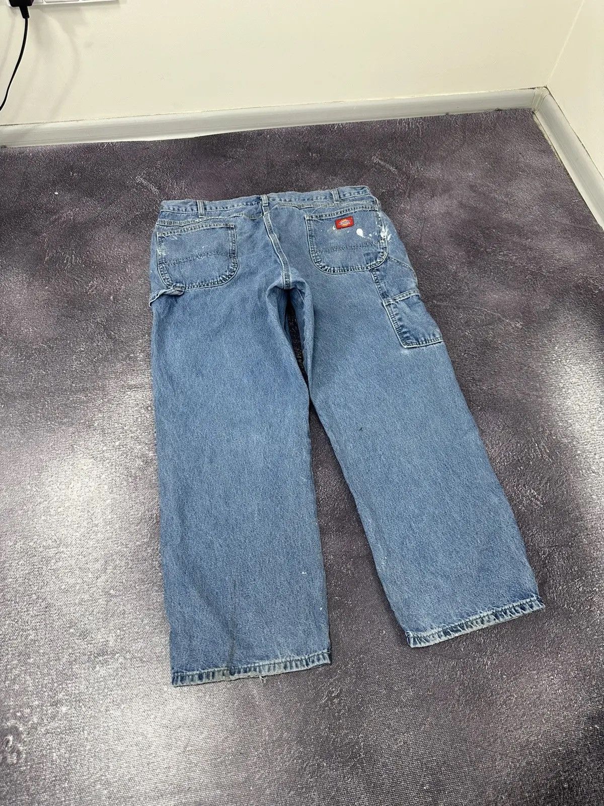 Dickies × Vintage Vintage Dickies USA Light Blue Denim Hype Baggy Jeans Size US 42 / EU 58 - 3 Thumbnail