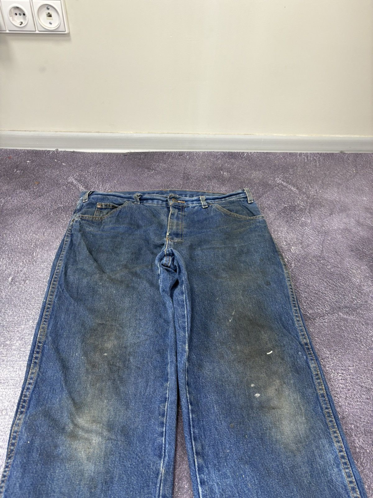 Dickies Vintage Dickies Y2K Distressed Denim USA Work Hype Jeans Size US 36 / EU 52 - 11 Thumbnail