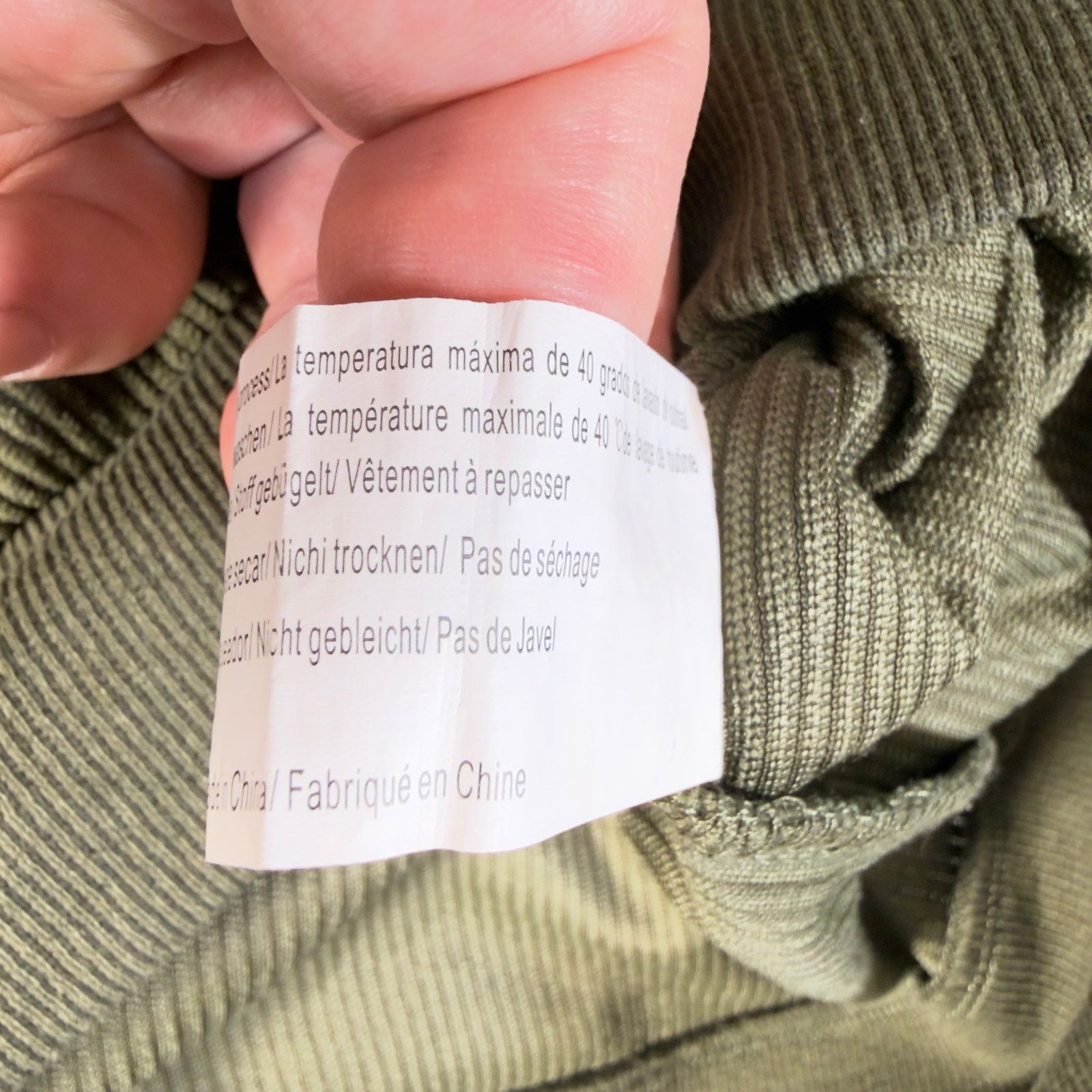 Other Coofandy Men XL Ribbed Hoodie Olive Green Pullover Casual Size US XXL / EU 58 / 5 - 6 Thumbnail