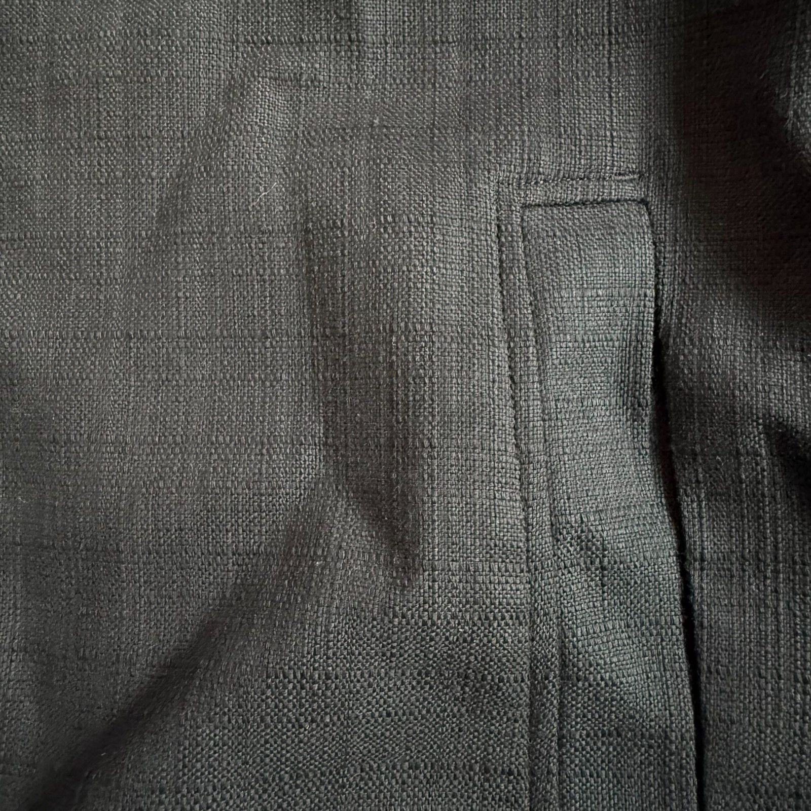 Sunspel Sunspel Textured Black Cotton Lined Blouson Jacket Size US S / EU 44-46 / 1 - 11 Thumbnail
