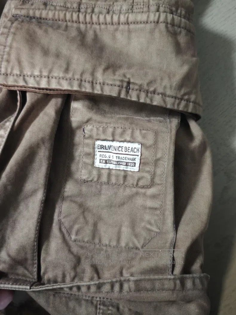 ERL ERL size M 25FW Brown Cargo Work Pants Size US 28 / EU 44 - 3 Thumbnail