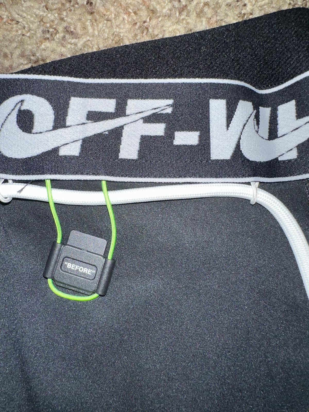 Nike Nike x Off-White™ Pro Women’s Black Tights Size 28" / US 6 / IT 42 - 4 Thumbnail