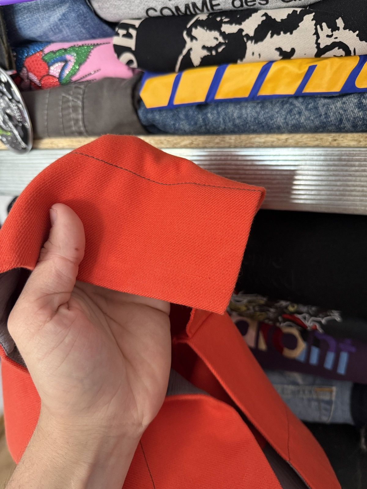 Prada Prada Luxury Orange skirt Size 42 Size 28" / US 6 / IT 42 - 10 Thumbnail