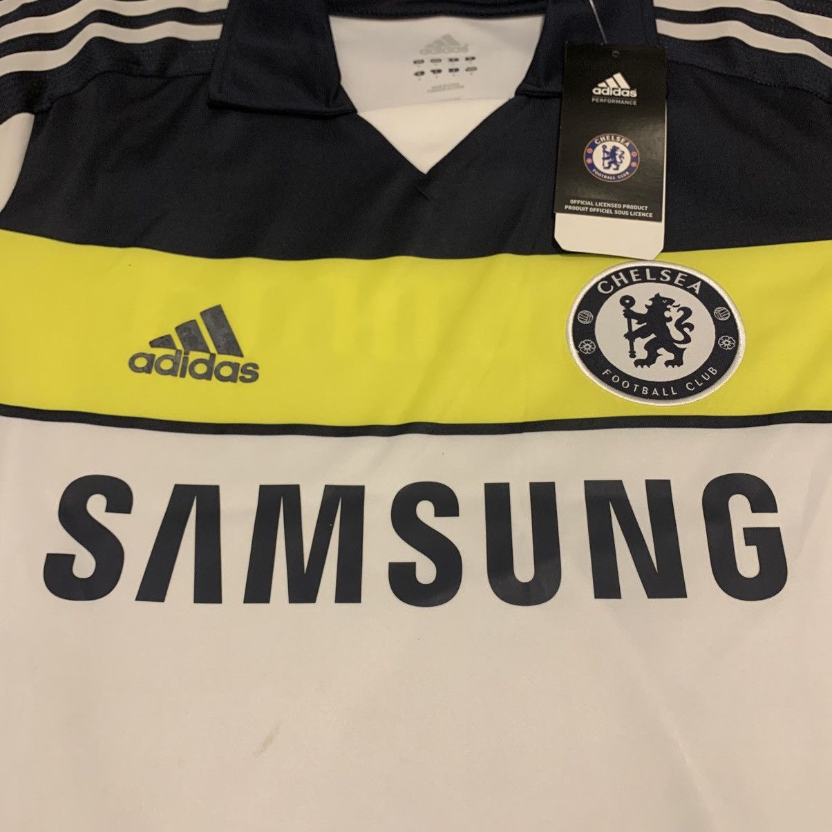 Adidas Chelsea Away 2012 Player issue Size US L / EU 52-54 / 3 - 2 Thumbnail