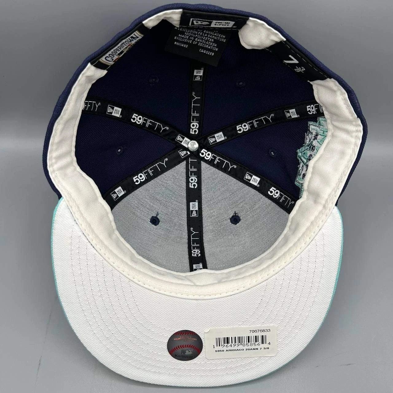 New Era Arizona Diamondbacks Hat 7 3/8 59Fifty New Era MLB Fitted Size ONE SIZE - 2 Thumbnail